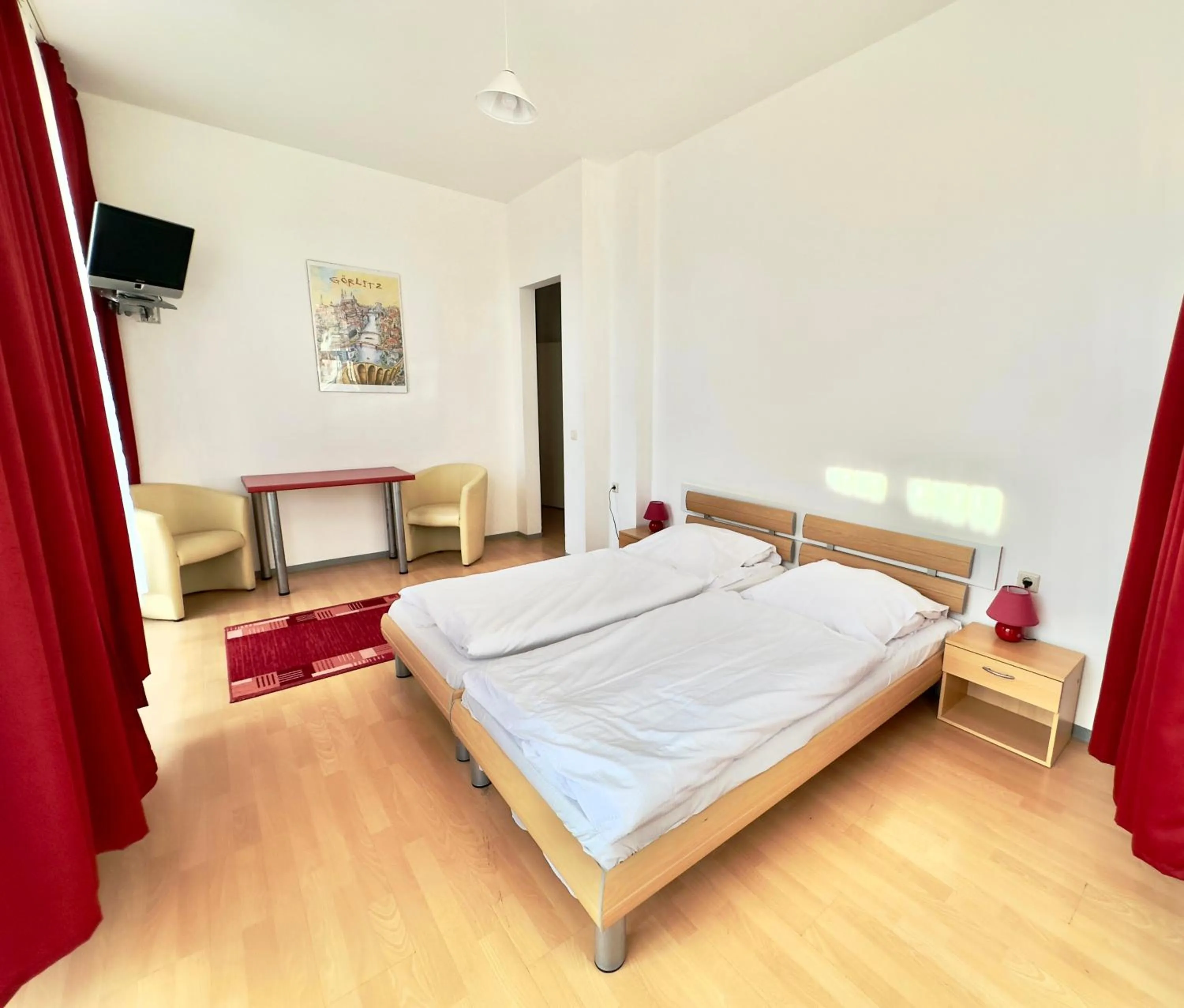 TV and multimedia, Bed in Picobello Pension