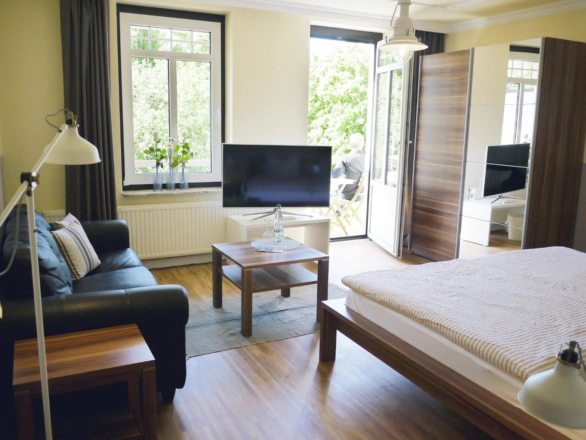 Photo of the whole room, Bed in Hus Kiek in de See