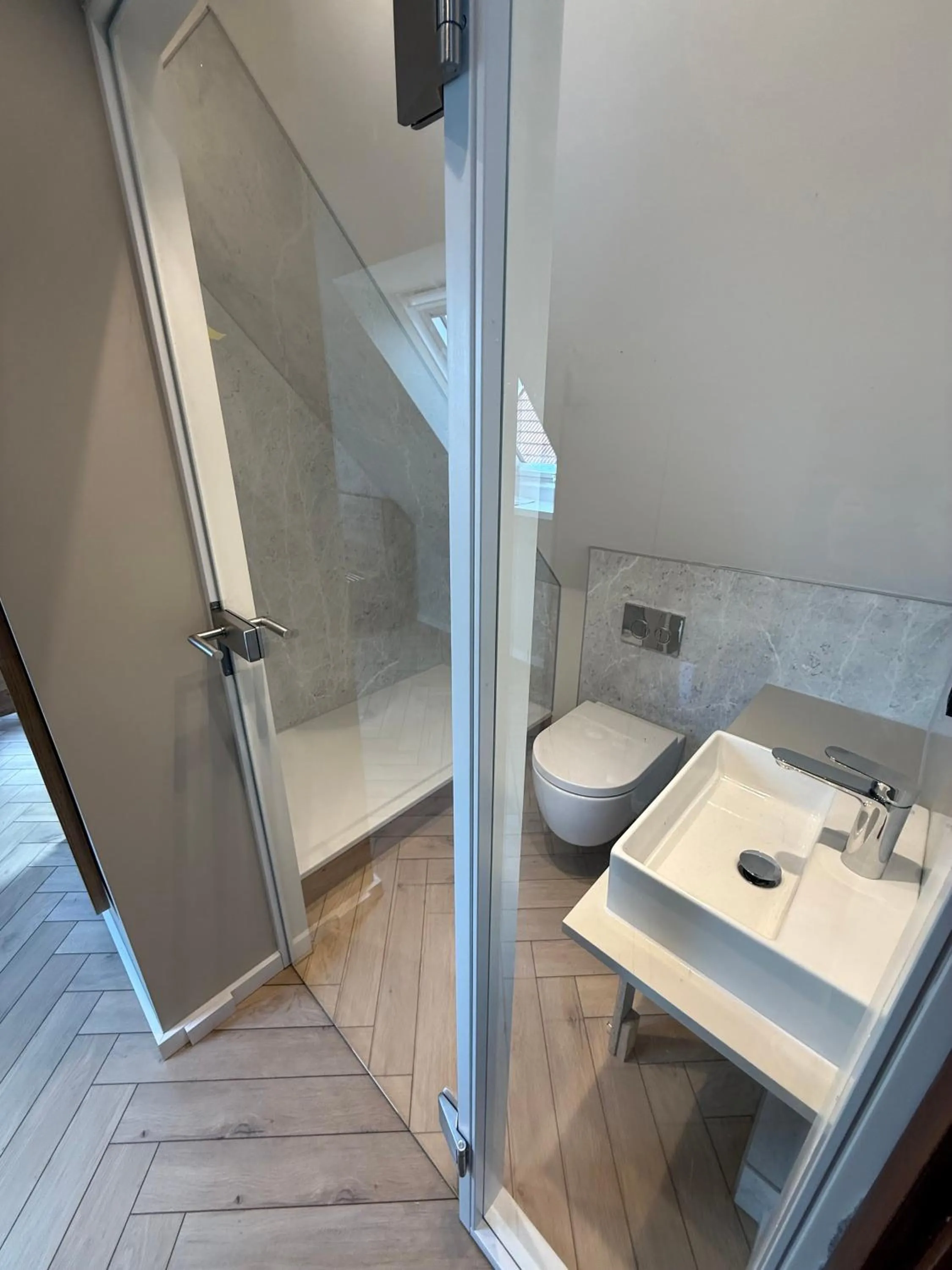 Shower in Hus Kiek in de See