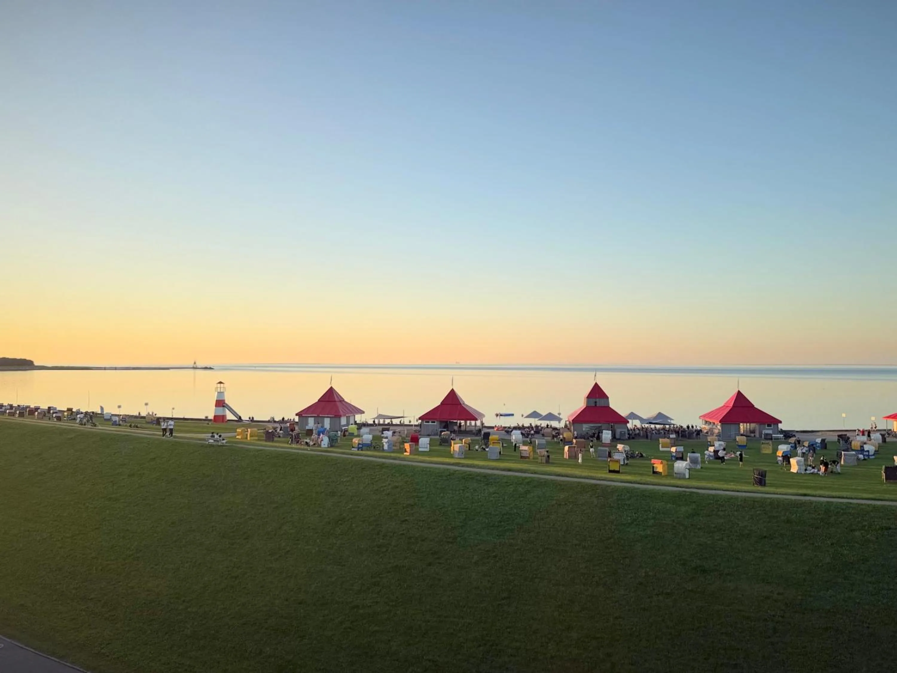 View (from property/room) in Hus Kiek in de See