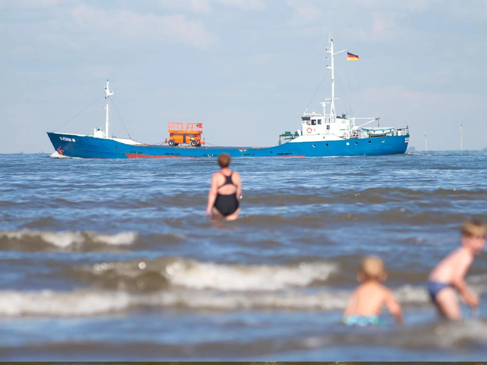 Beach in Hus Kiek in de See