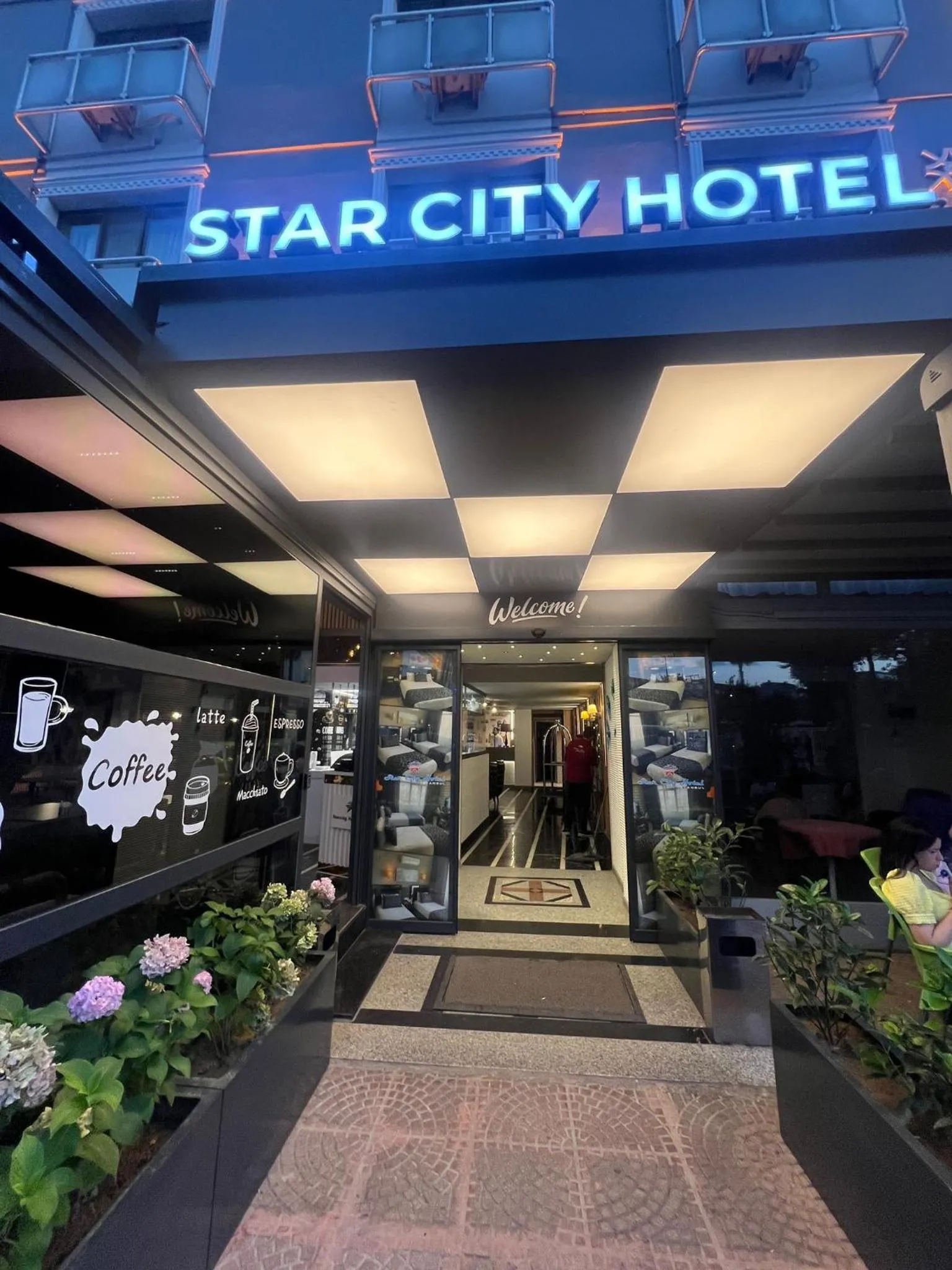 Facade/entrance in Star City Hotel