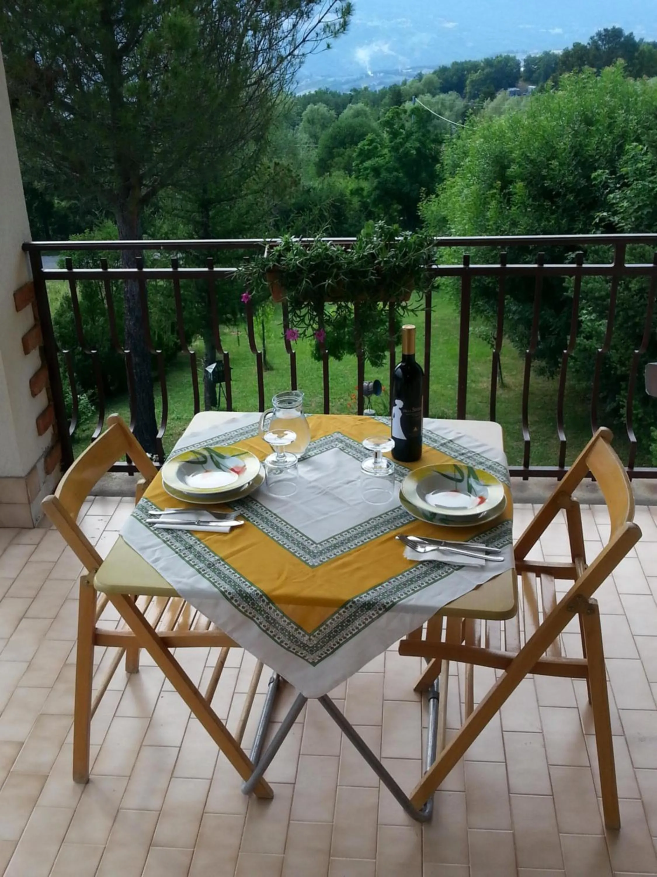 Balcony/Terrace in Agriturismo Persichitti