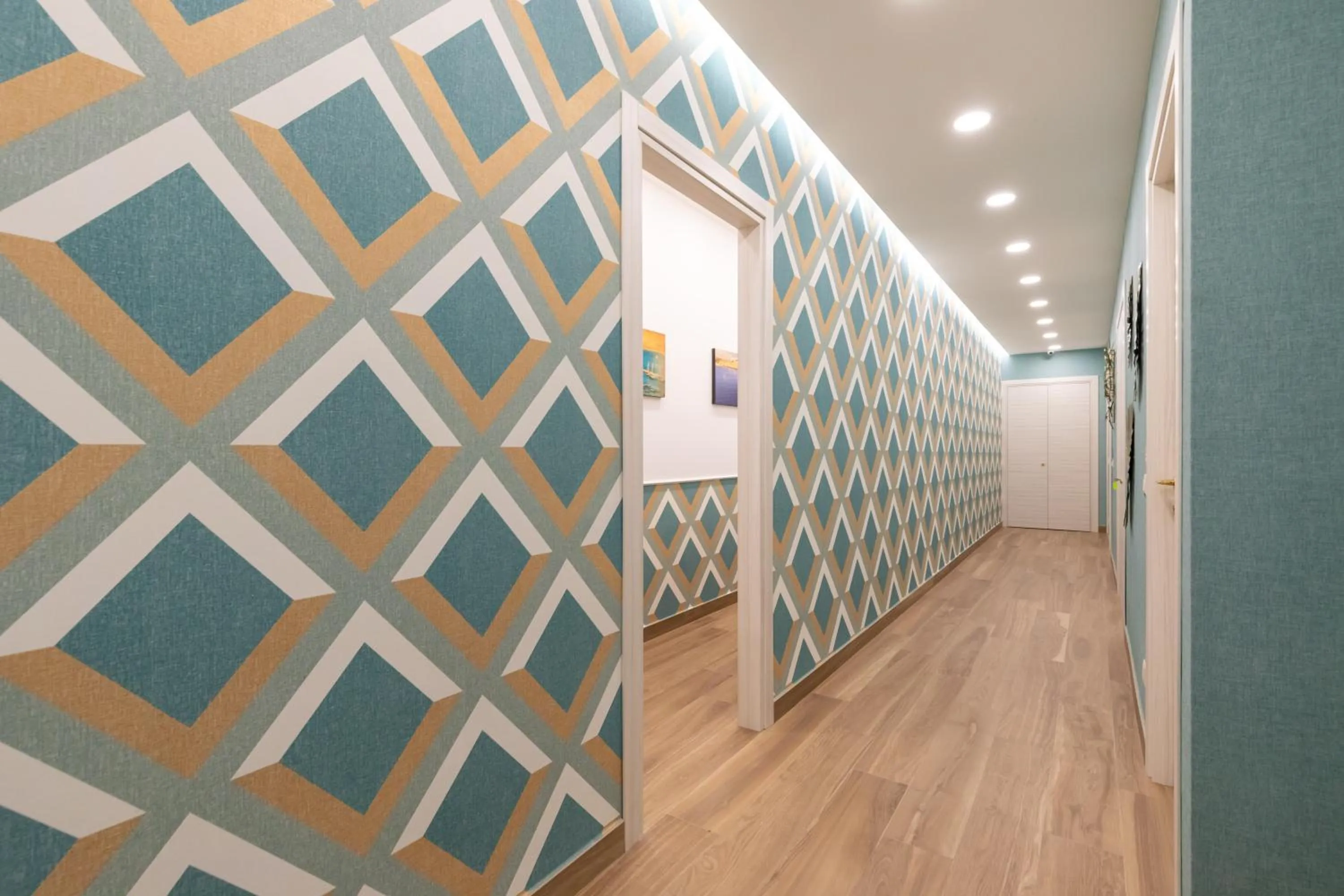 Lobby or reception in Napolilive B&B