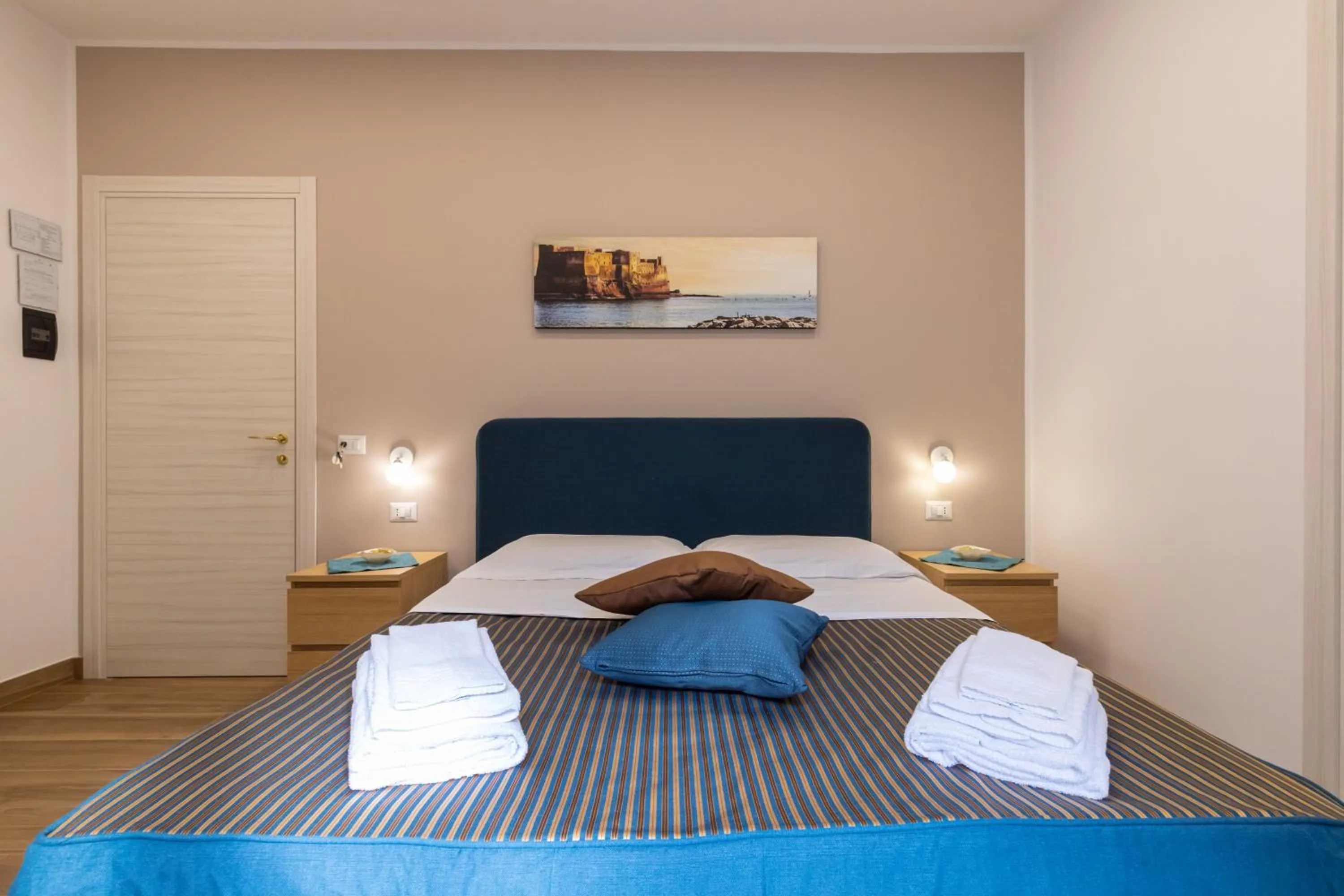 Bedroom, Bed in Napolilive B&B