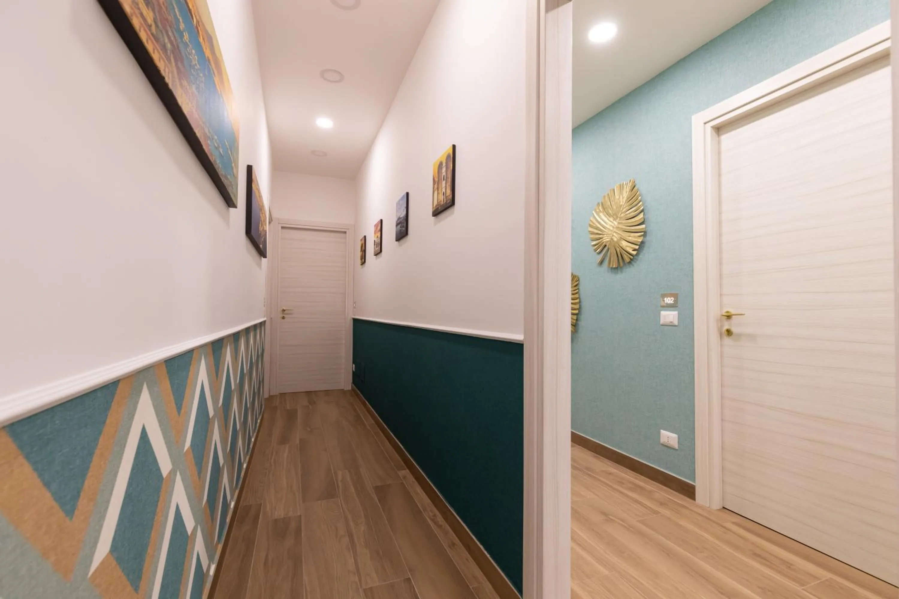 Lobby or reception in Napolilive B&B