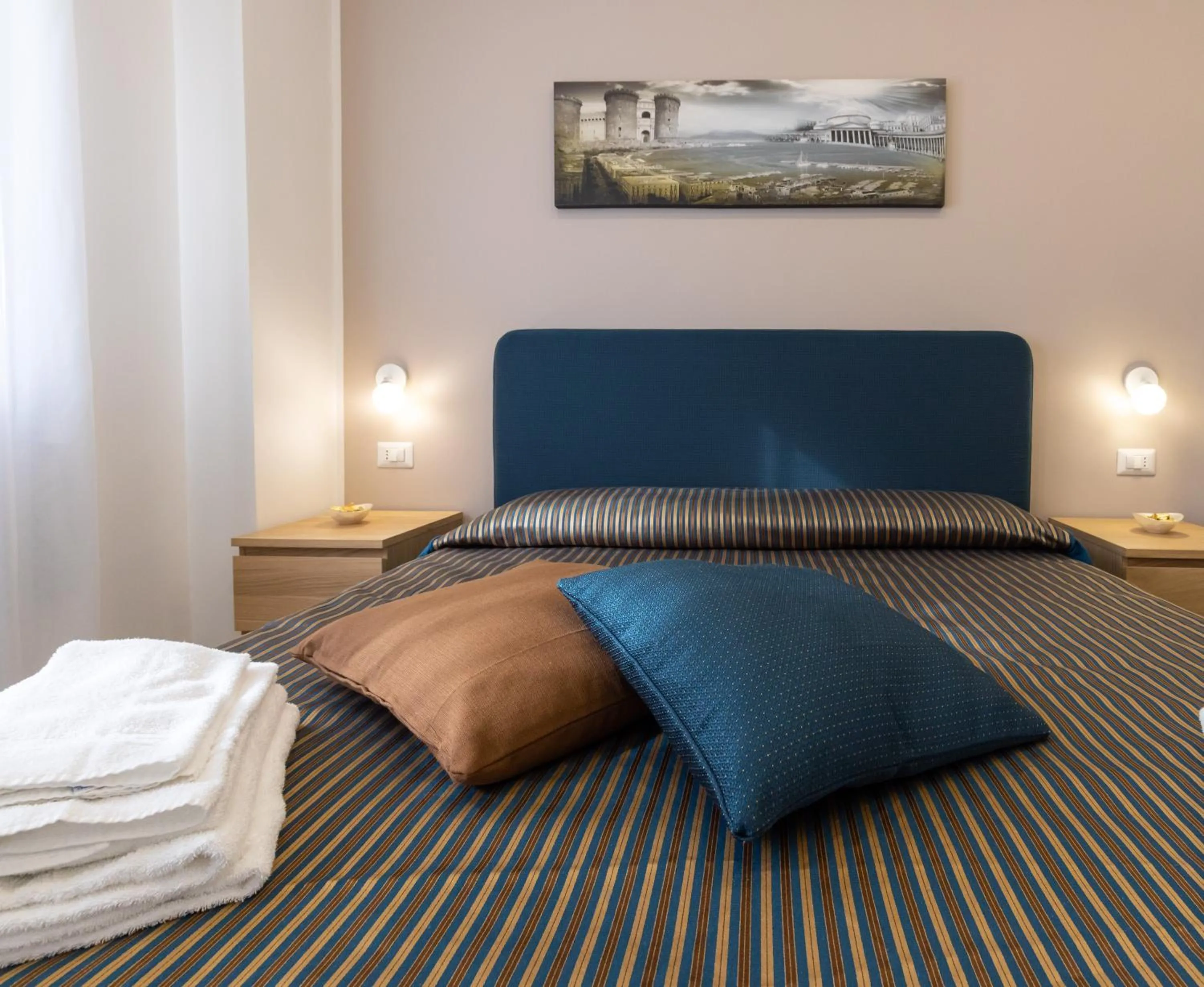 Bed in Napolilive B&B