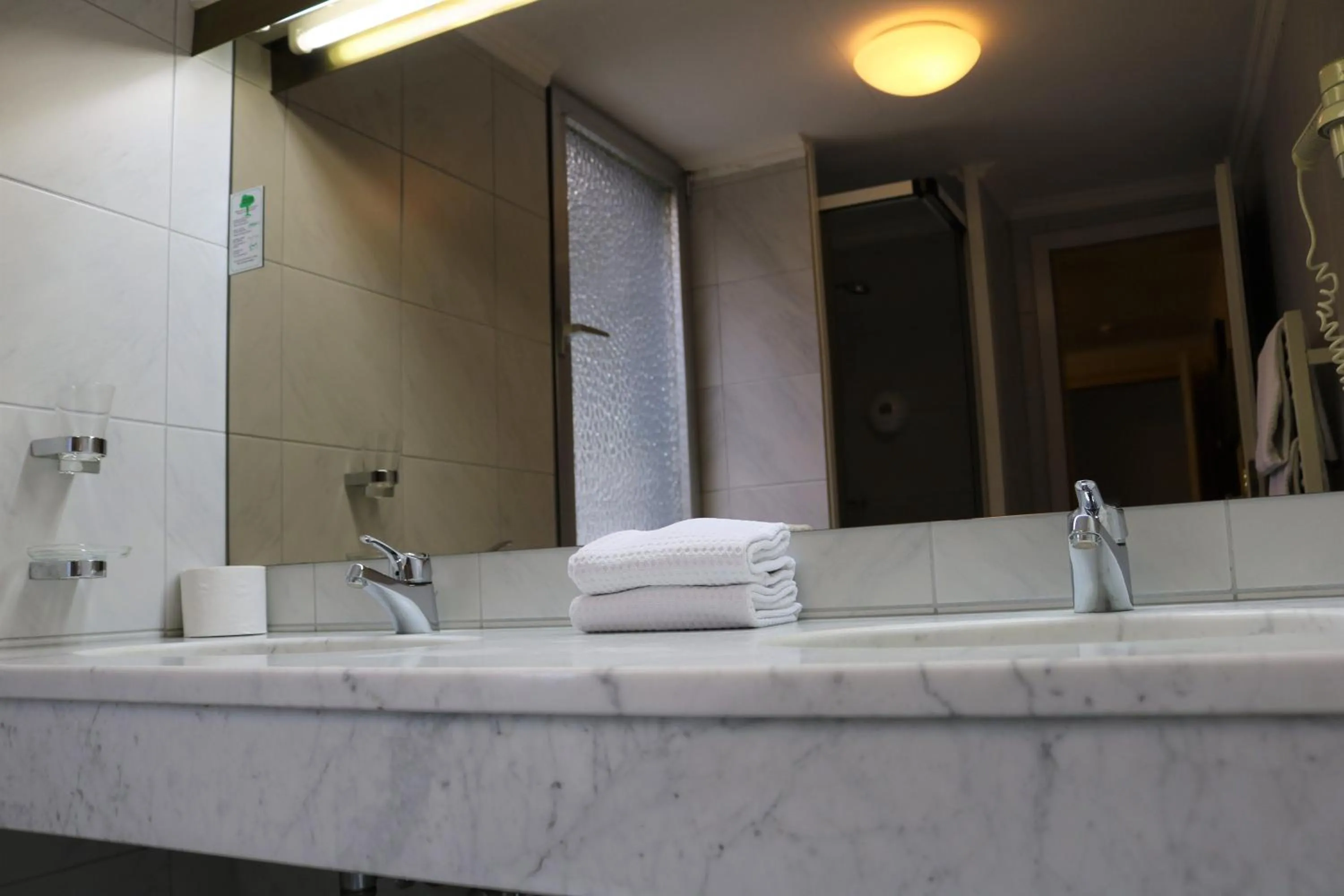 Bathroom in Gästehaus Blaue Ecke