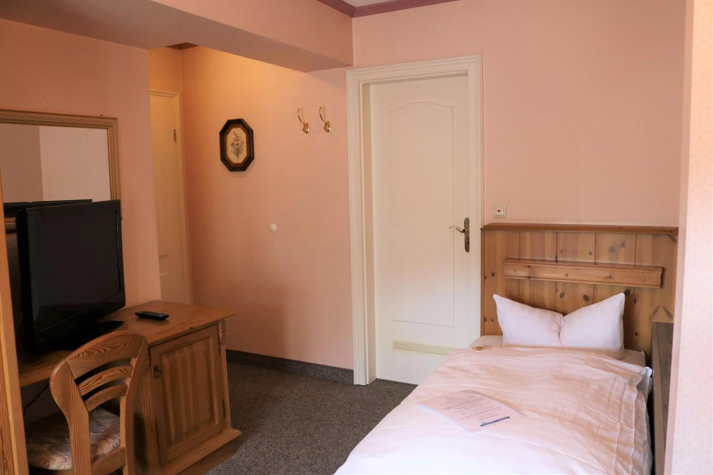 Bed in Gästehaus Blaue Ecke