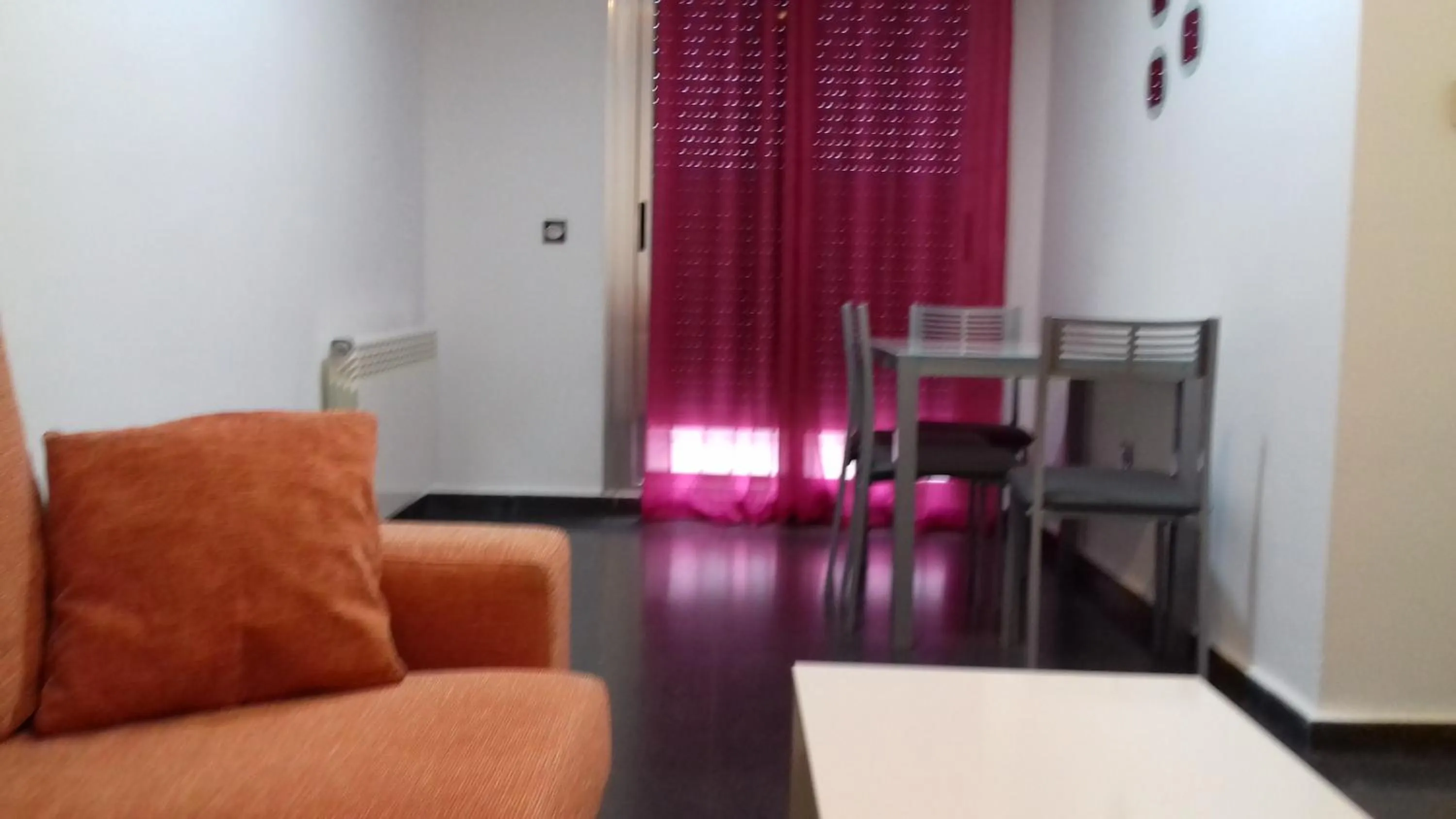 Dining area, Bed in Apartamentos Turísticos Los Ángeles