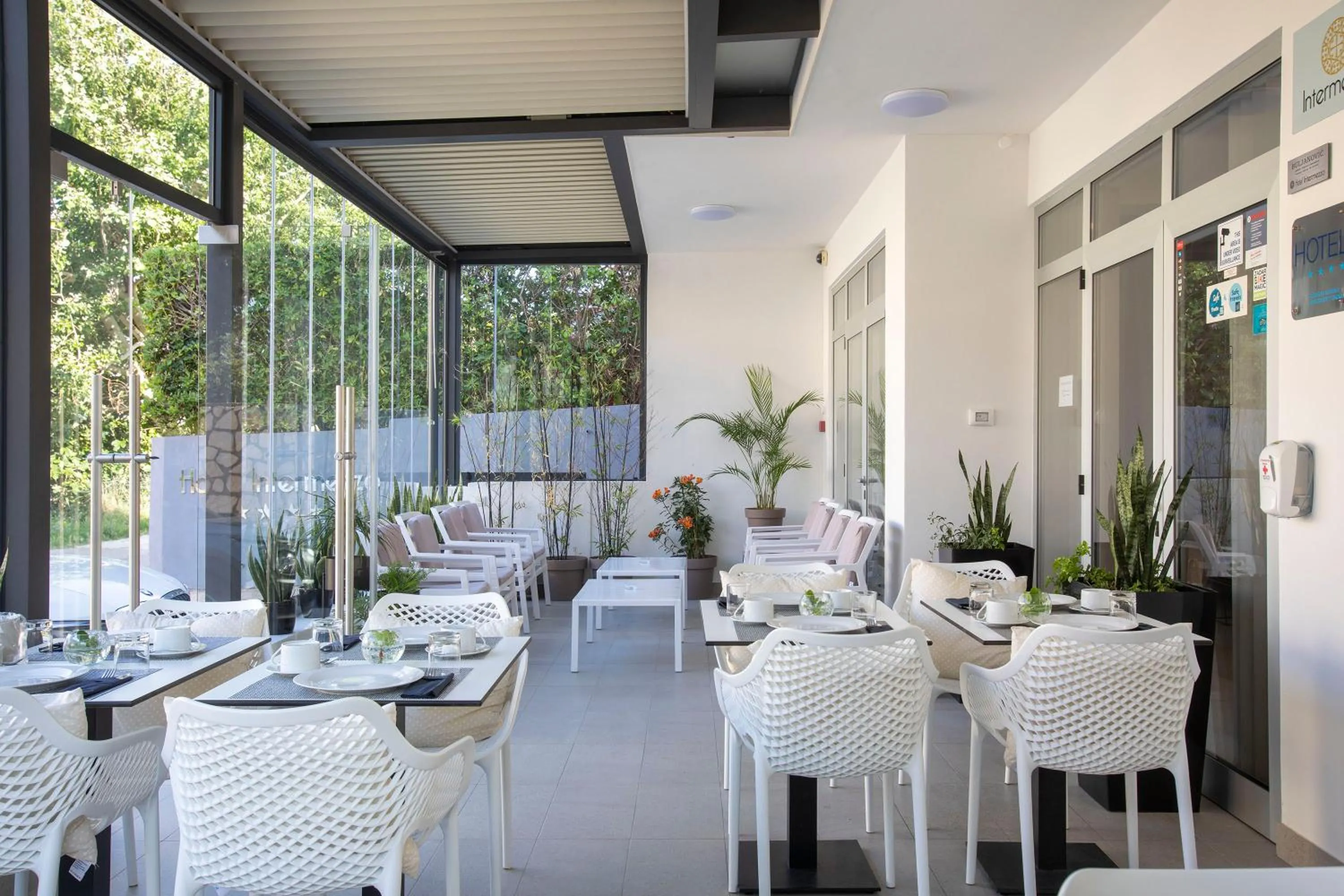 Balcony/Terrace in Boutique Hotel Intermezzo - Pag centre