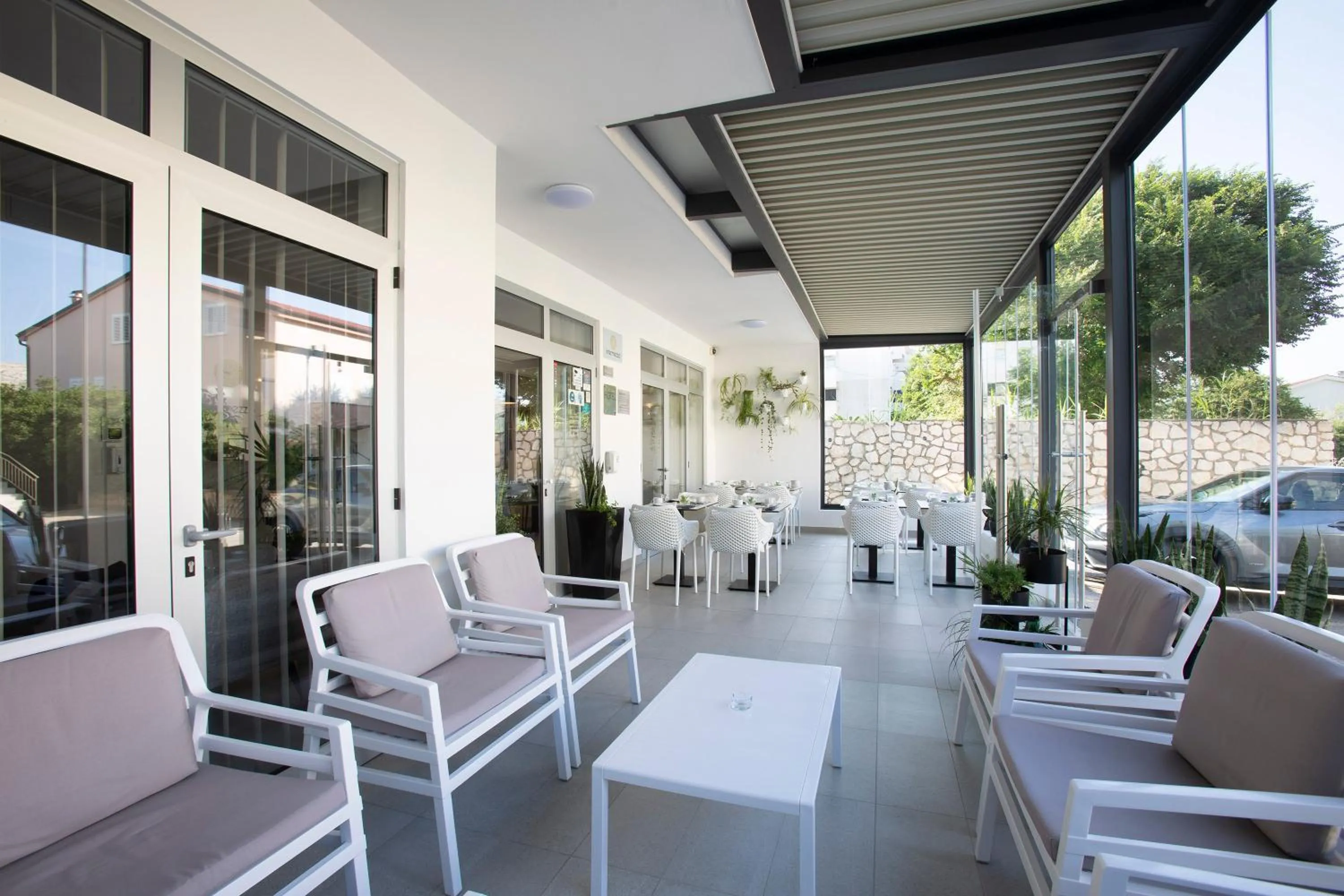 Balcony/Terrace in Boutique Hotel Intermezzo - Pag centre