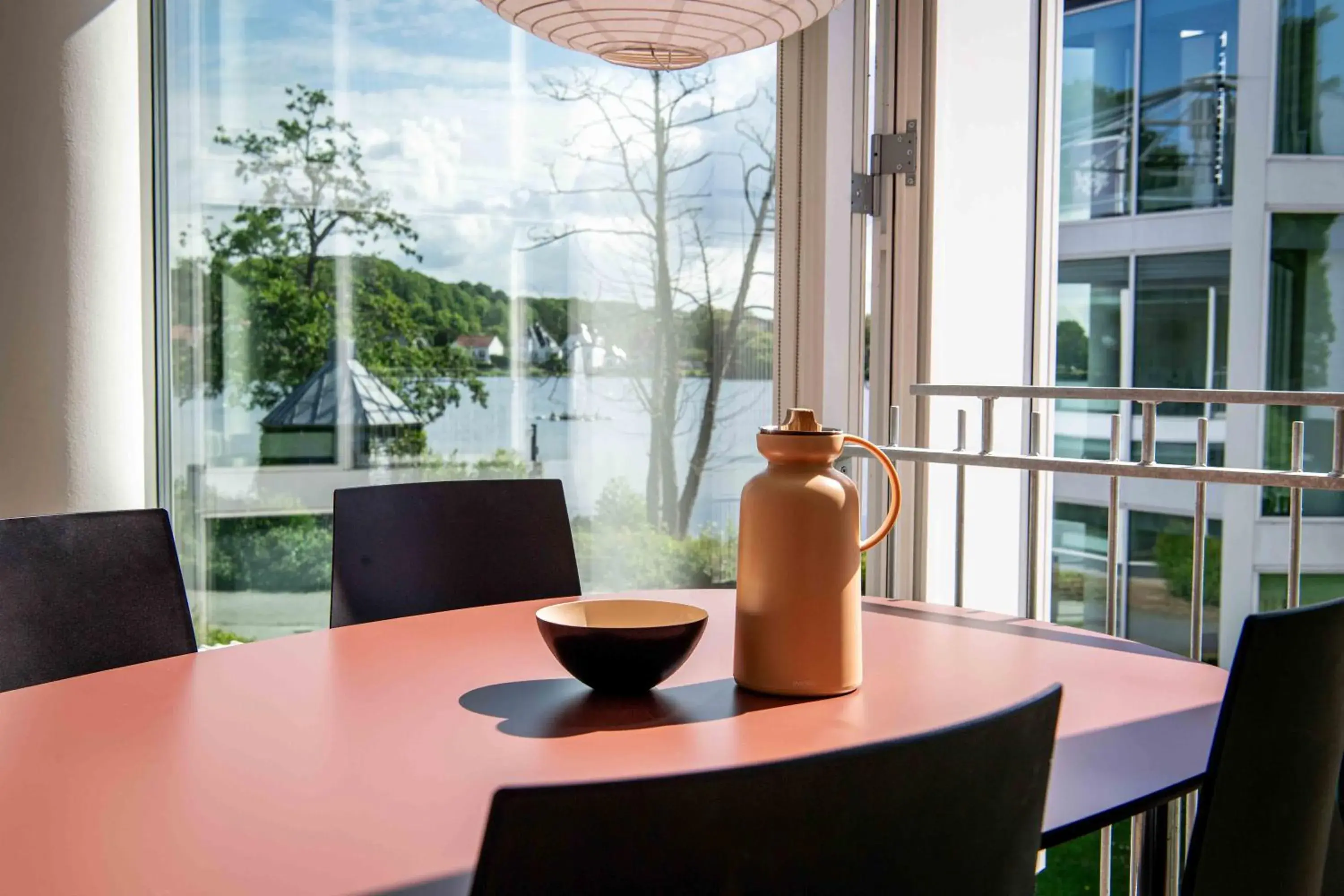 Apartment with Two Double Rooms and with Partial Lake View in Kolding Hotel Apartments Apartment with Two Double Rooms and with Partial Lake View in Kolding Hotel Apartments