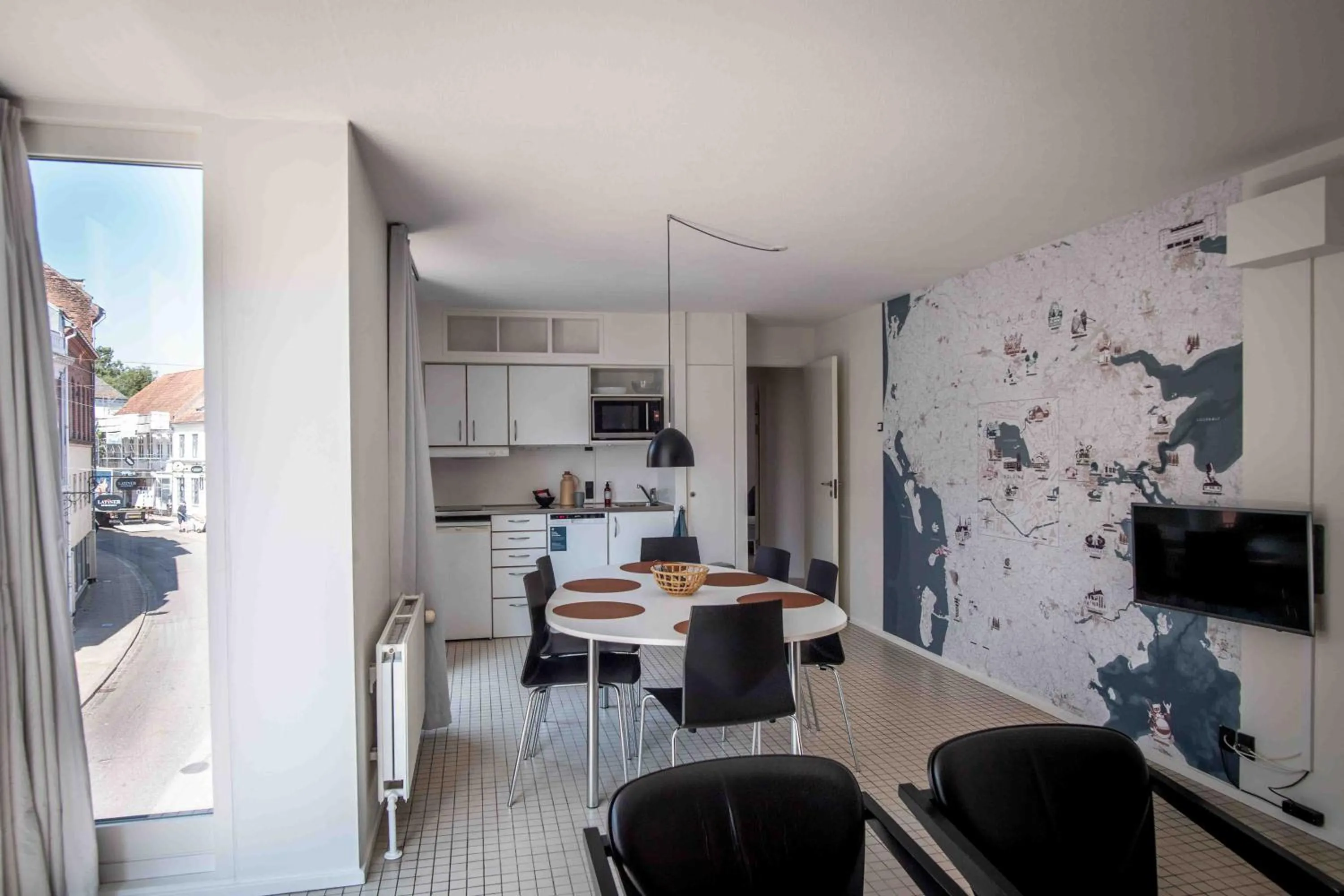 Living room in Kolding Hotel Apartments