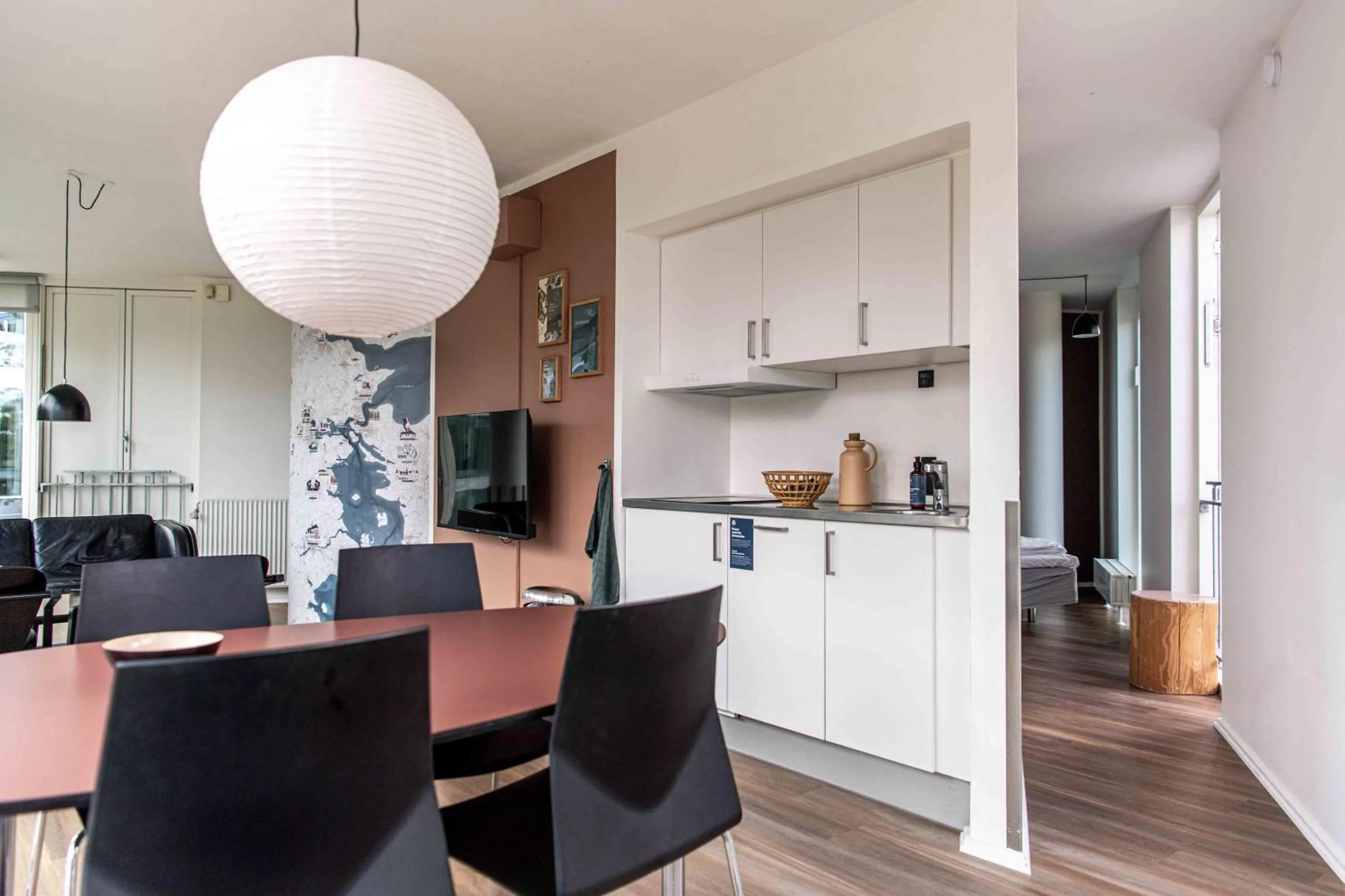 kitchen in Kolding Hotel Apartments