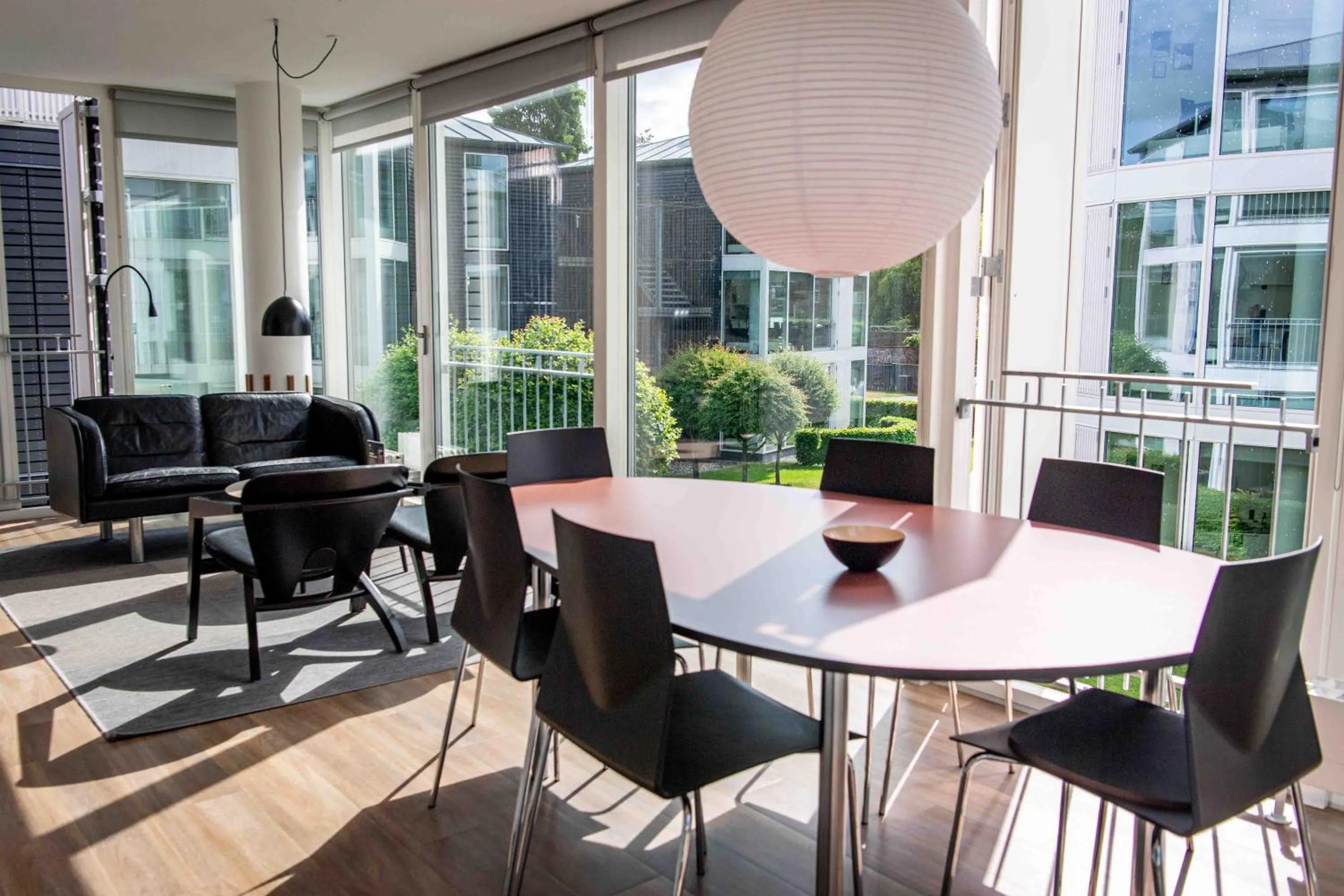 Living room in Kolding Hotel Apartments