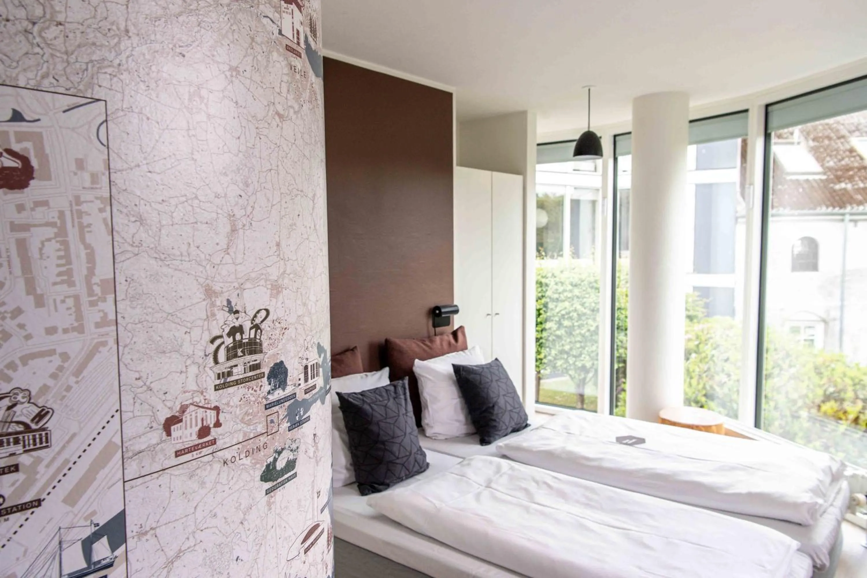 Bedroom, Bed in Kolding Hotel Apartments