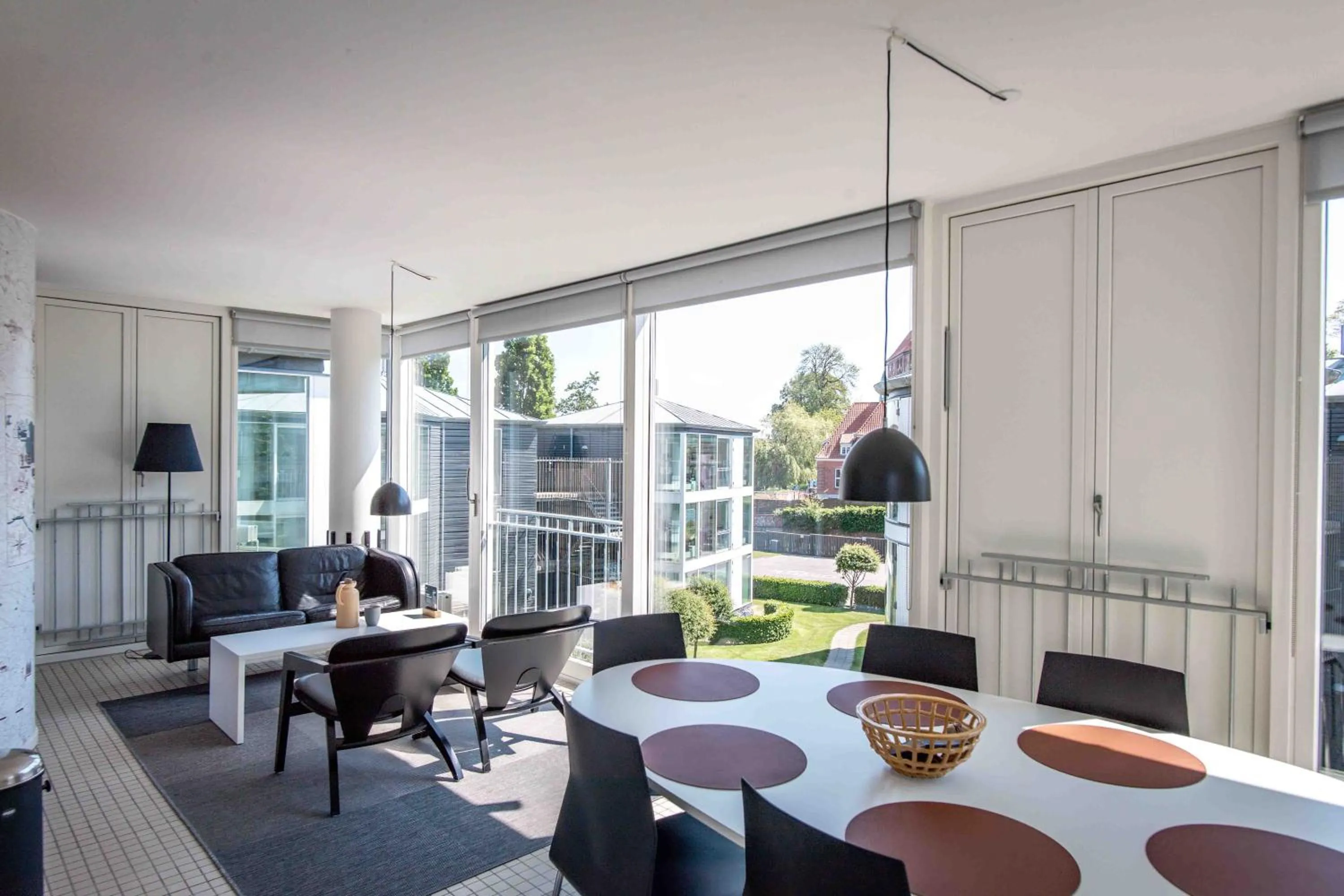 Seating area in Kolding Hotel Apartments