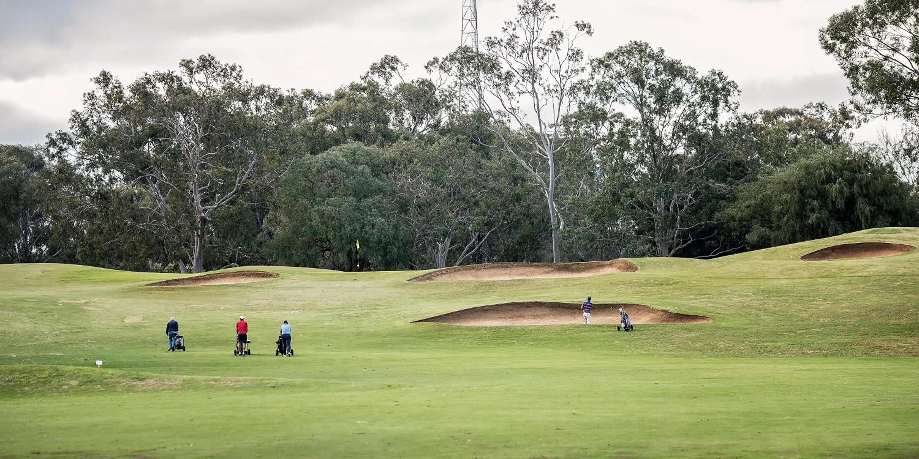 Golfcourse in Yarrawonga Mulwala Golf Club