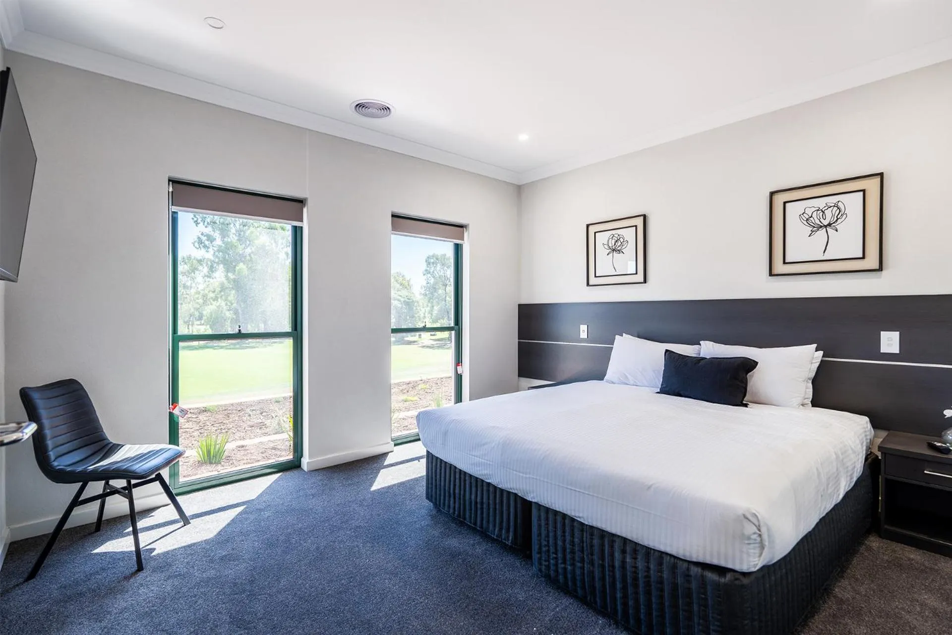 Bedroom, Bed in Yarrawonga Mulwala Golf Club