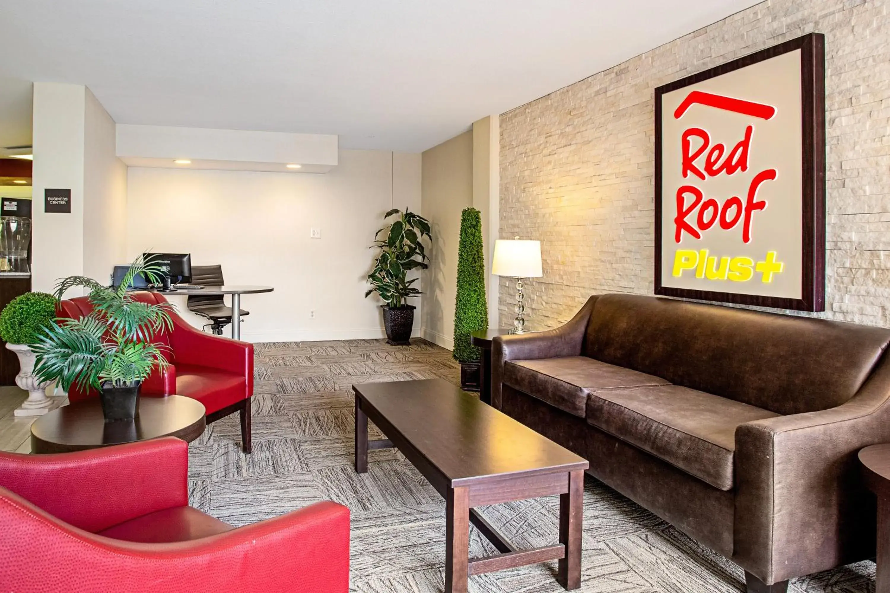 Lobby or reception in Red Roof Inn PLUS+ Wichita East Lobby or reception in Red Roof Inn PLUS+ Wichita East