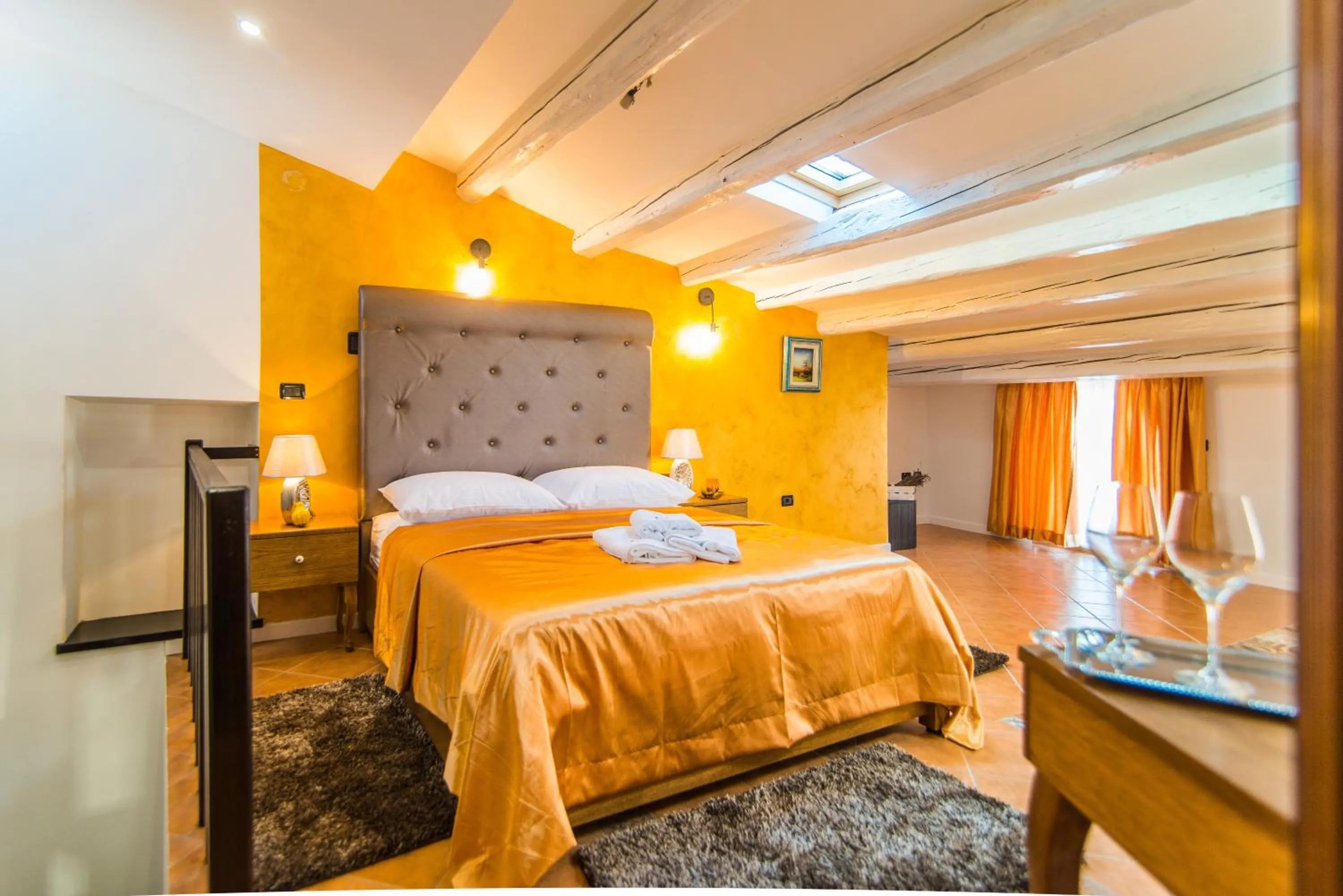 Bed in Bella Natka Bed and Breakfast