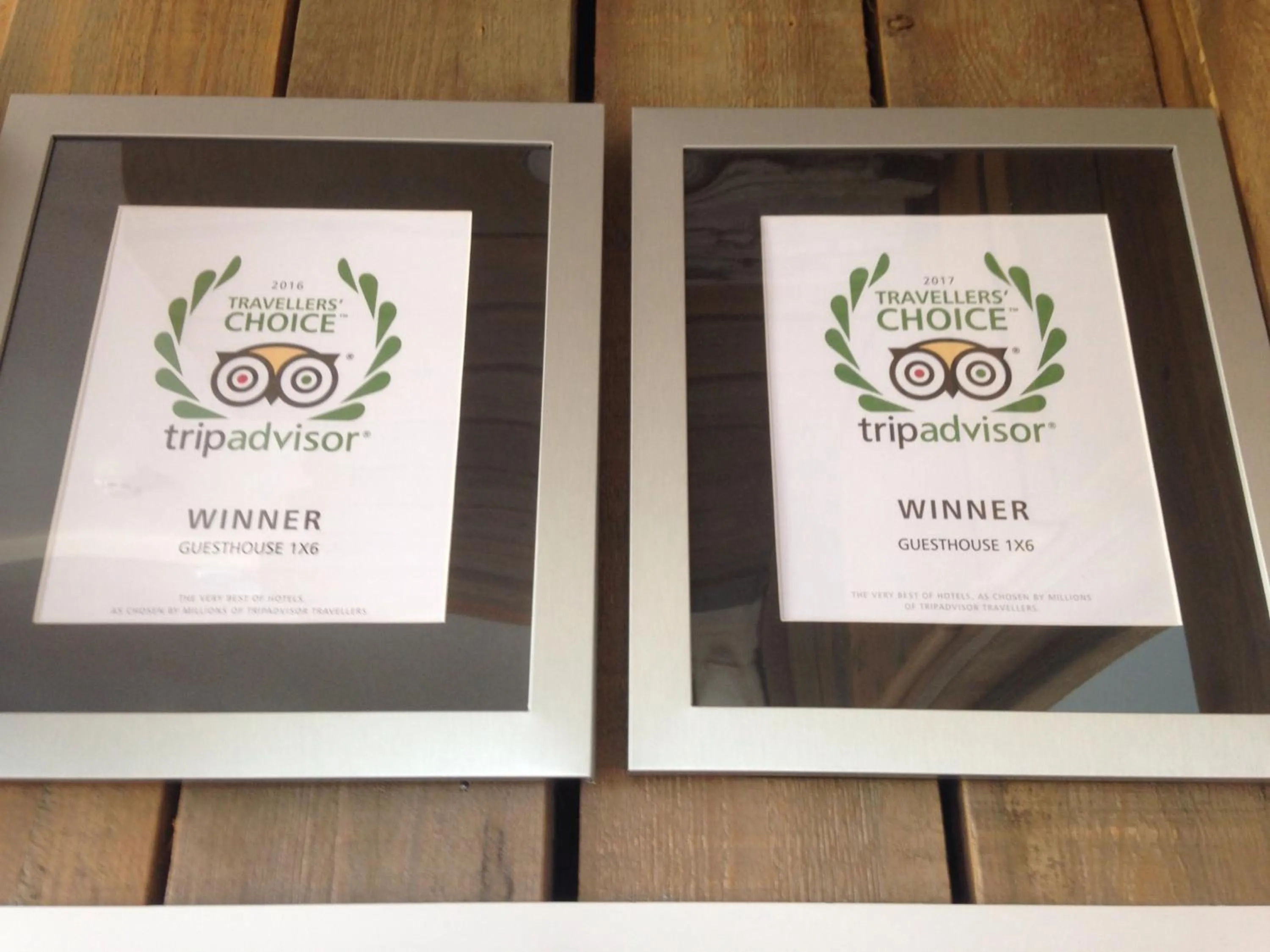 Certificate/Award in Guesthouse 1x6