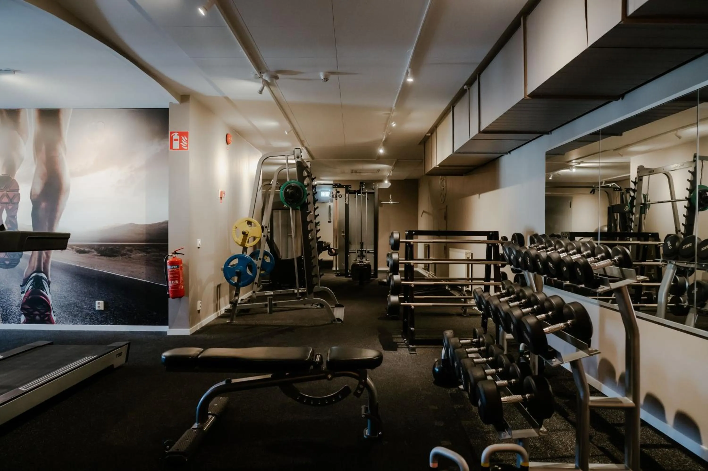 Fitness centre/facilities in Haga Slott