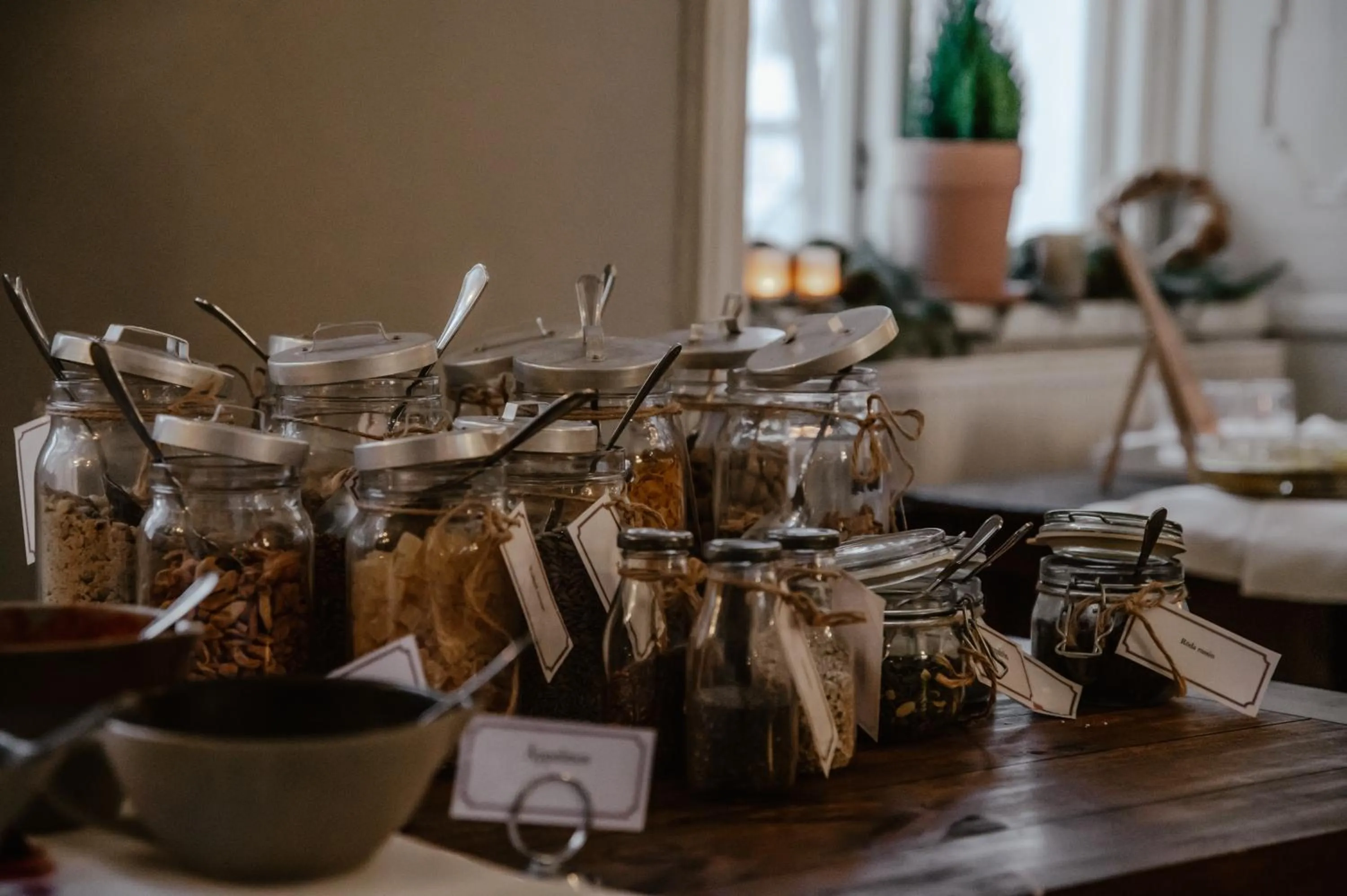 Buffet breakfast in Haga Slott