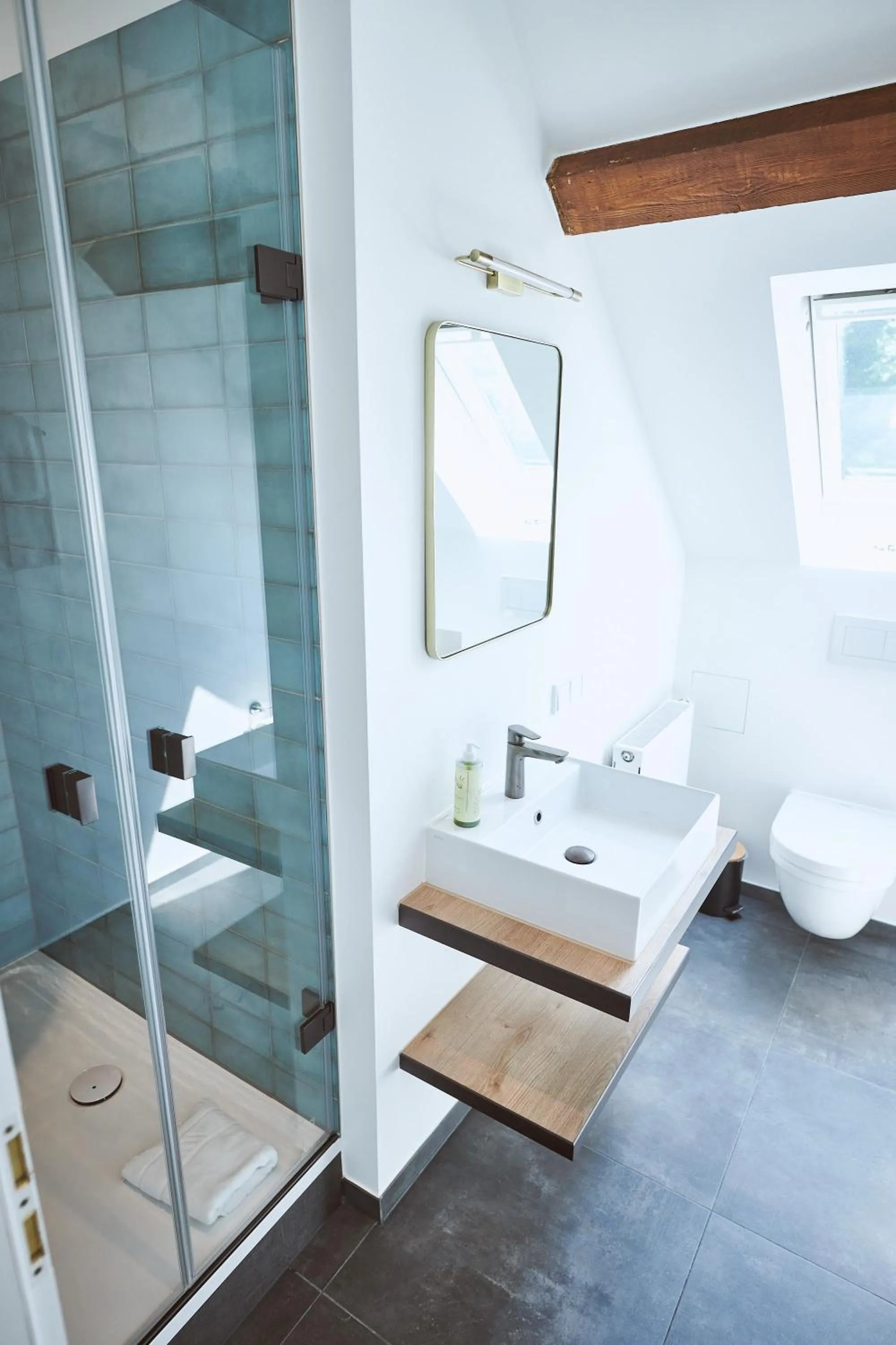 Bathroom in Gutshotel Baron Knyphausen