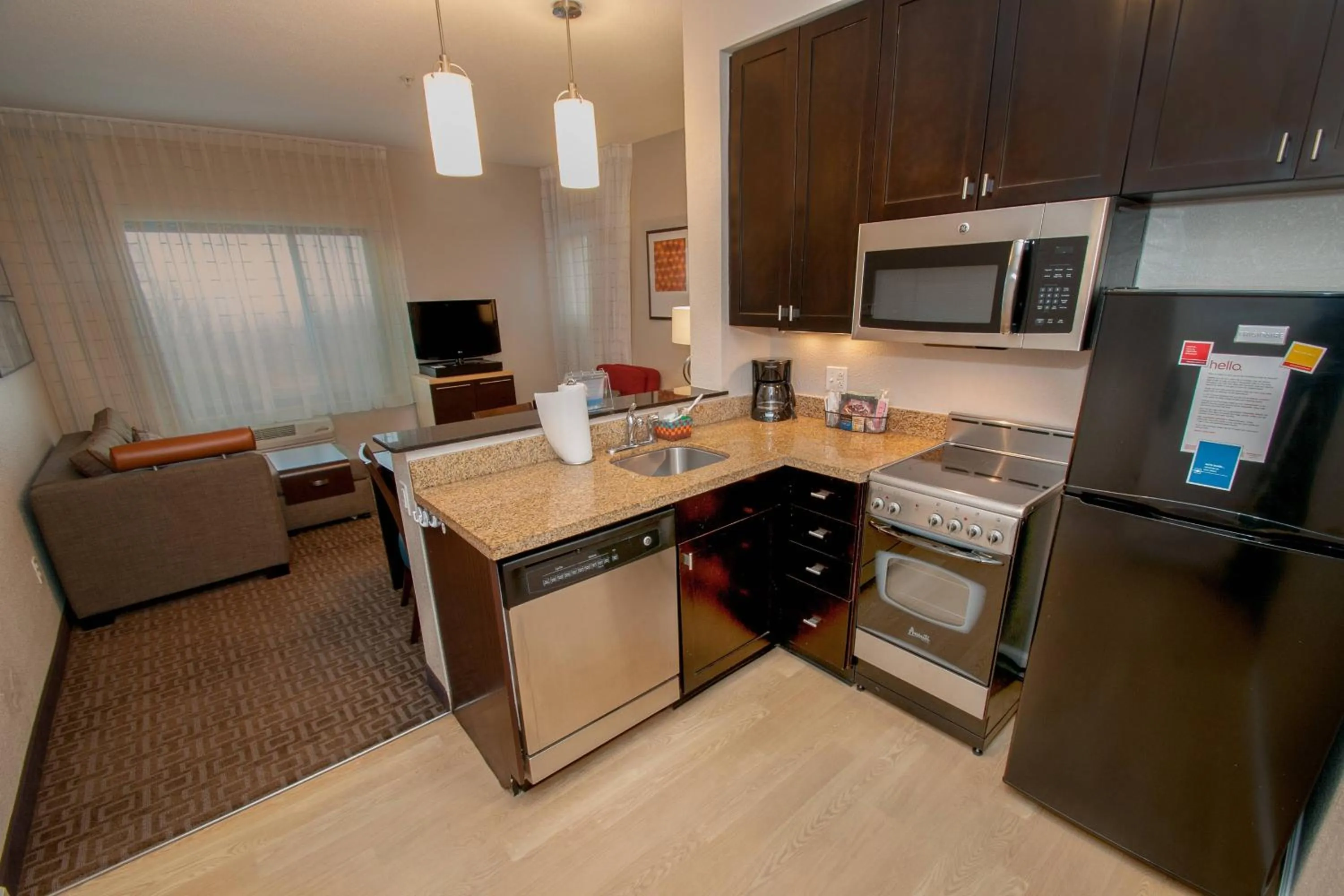 Living room in TownePlace Suites by Marriott Scranton Wilkes-Barre