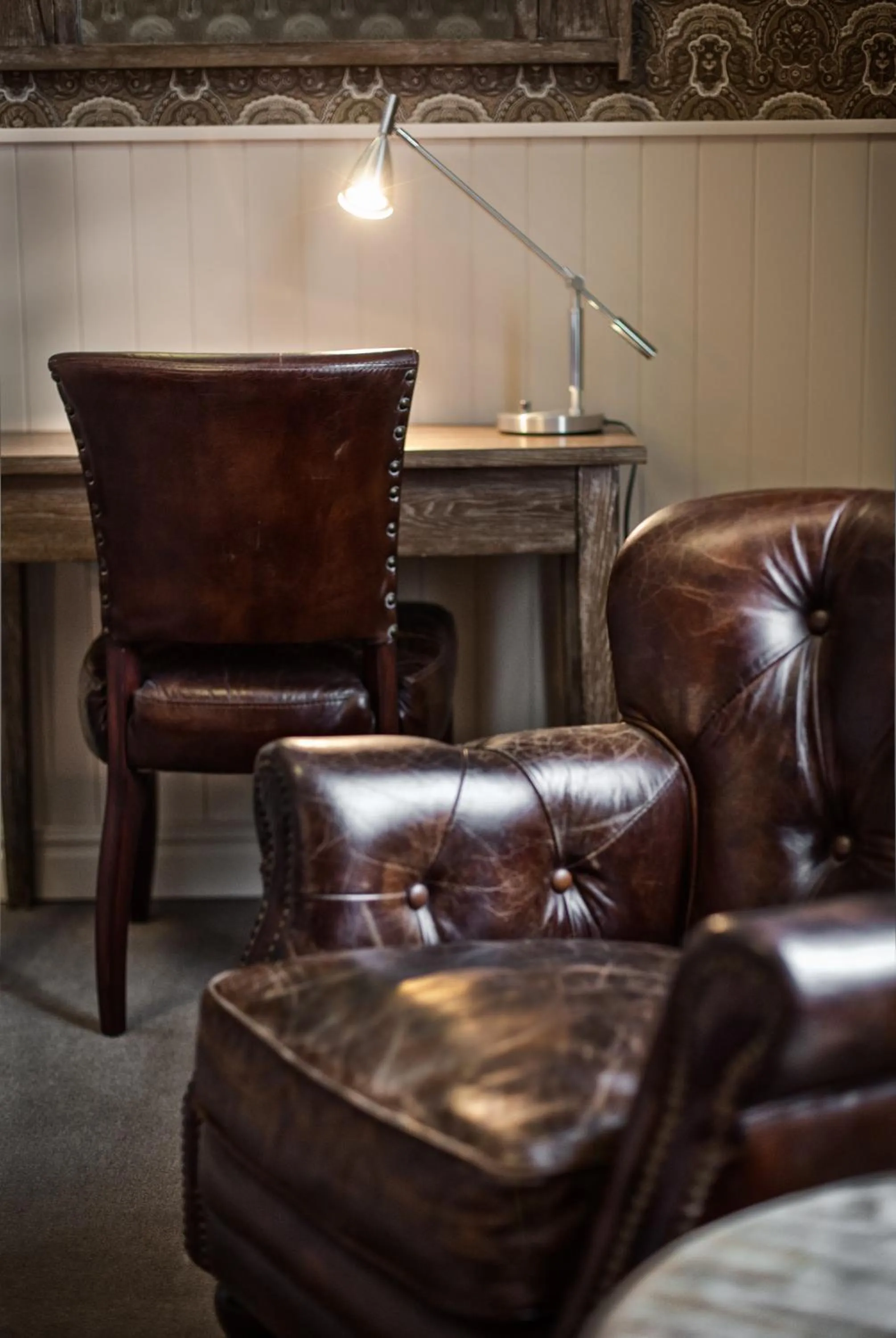 Seating area in Sälens Högfjällshotell