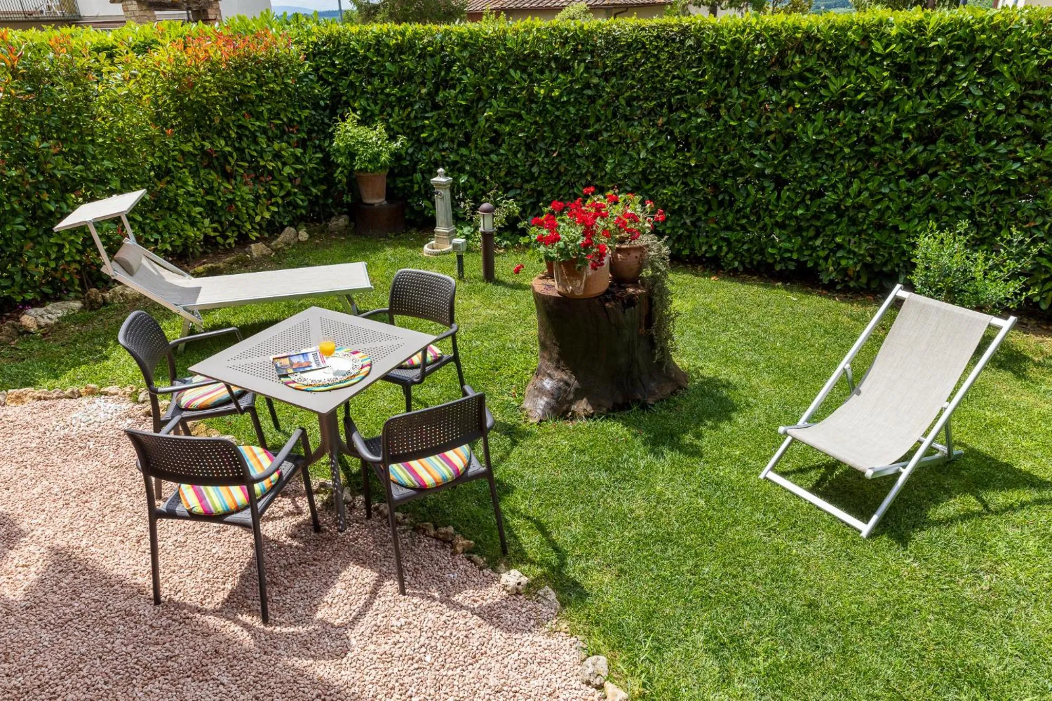 Garden in B&B La Cornice