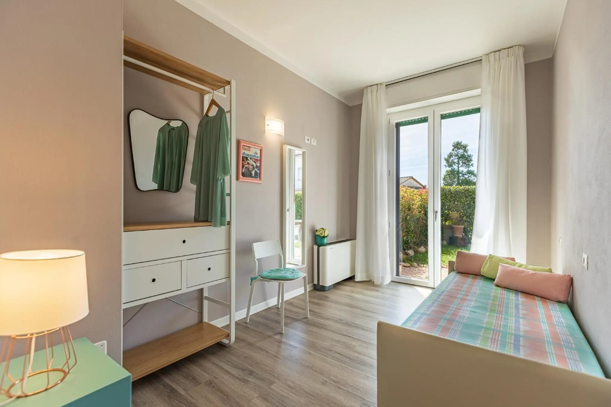 Bedroom, Bed in B&B La Cornice