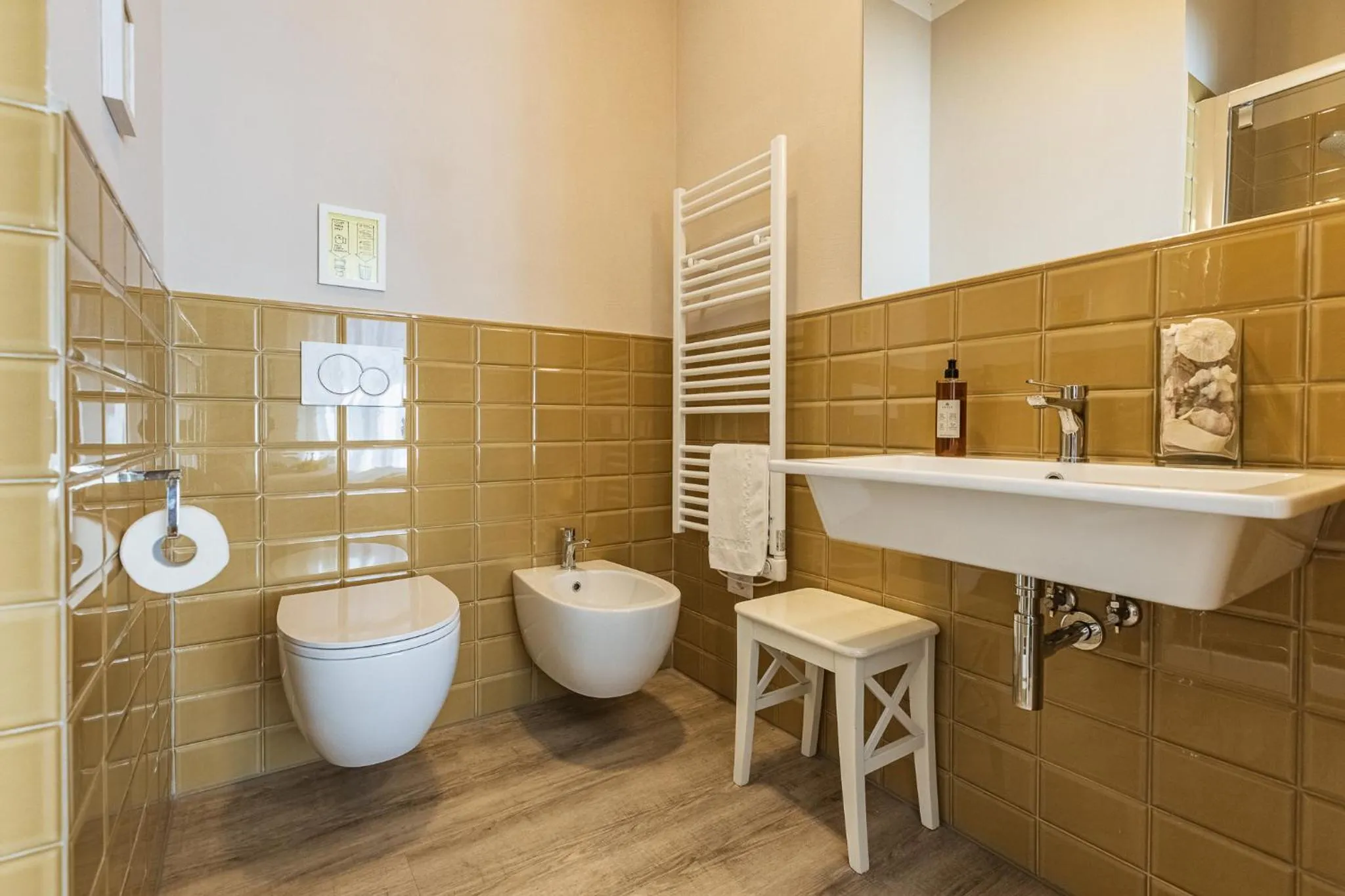 Bathroom in B&B La Cornice