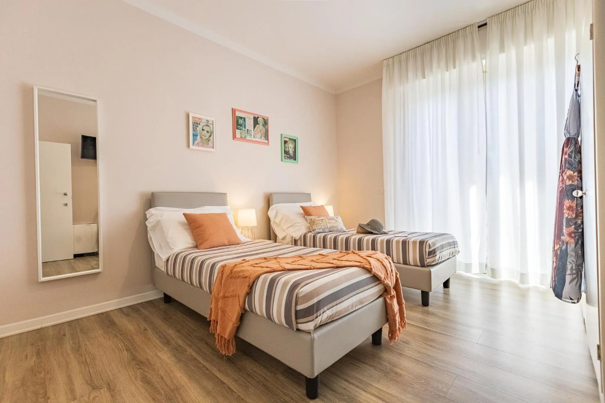 Bedroom, Bed in B&B La Cornice