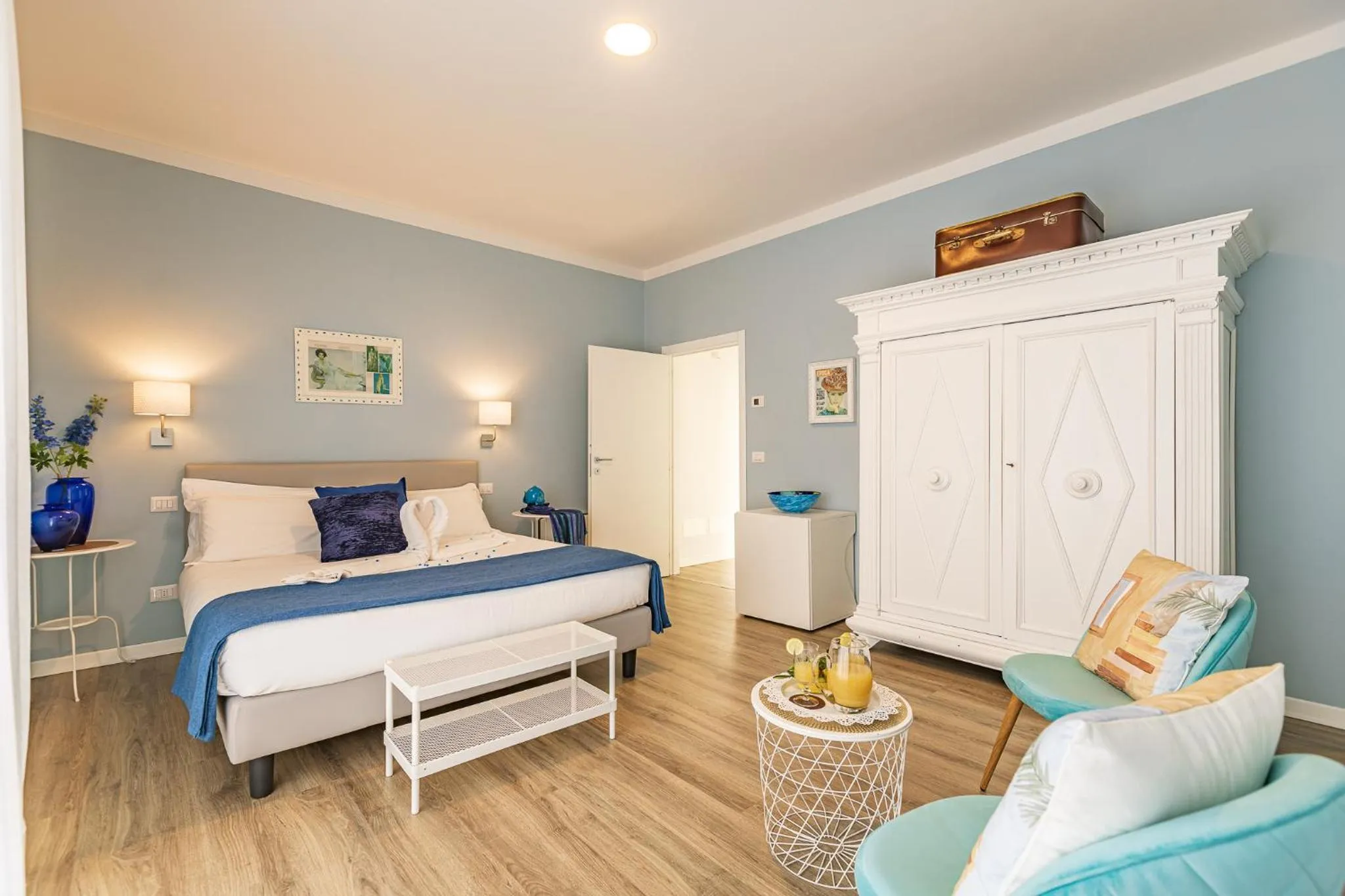 Bedroom, Bed in B&B La Cornice