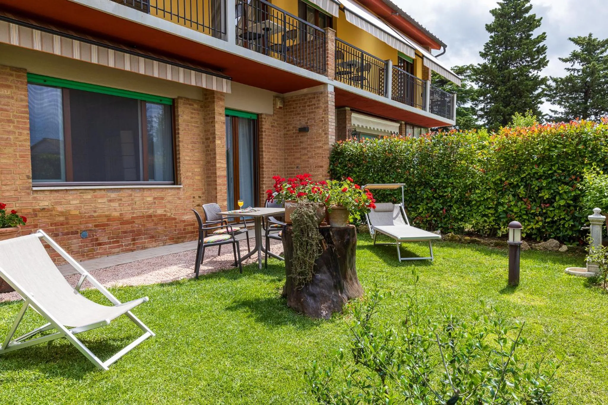 Garden in B&B La Cornice