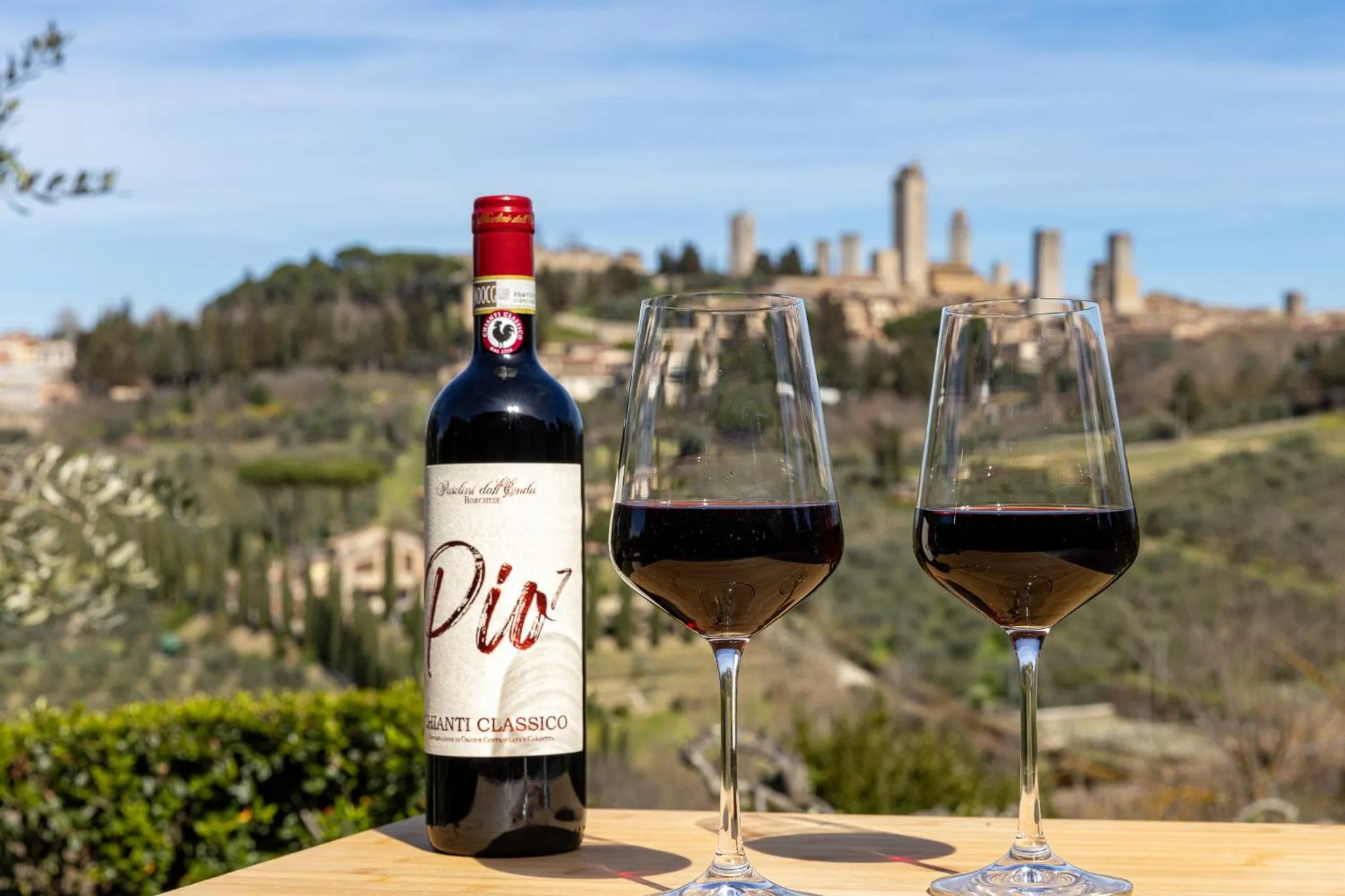 Garden in B&B La Cornice