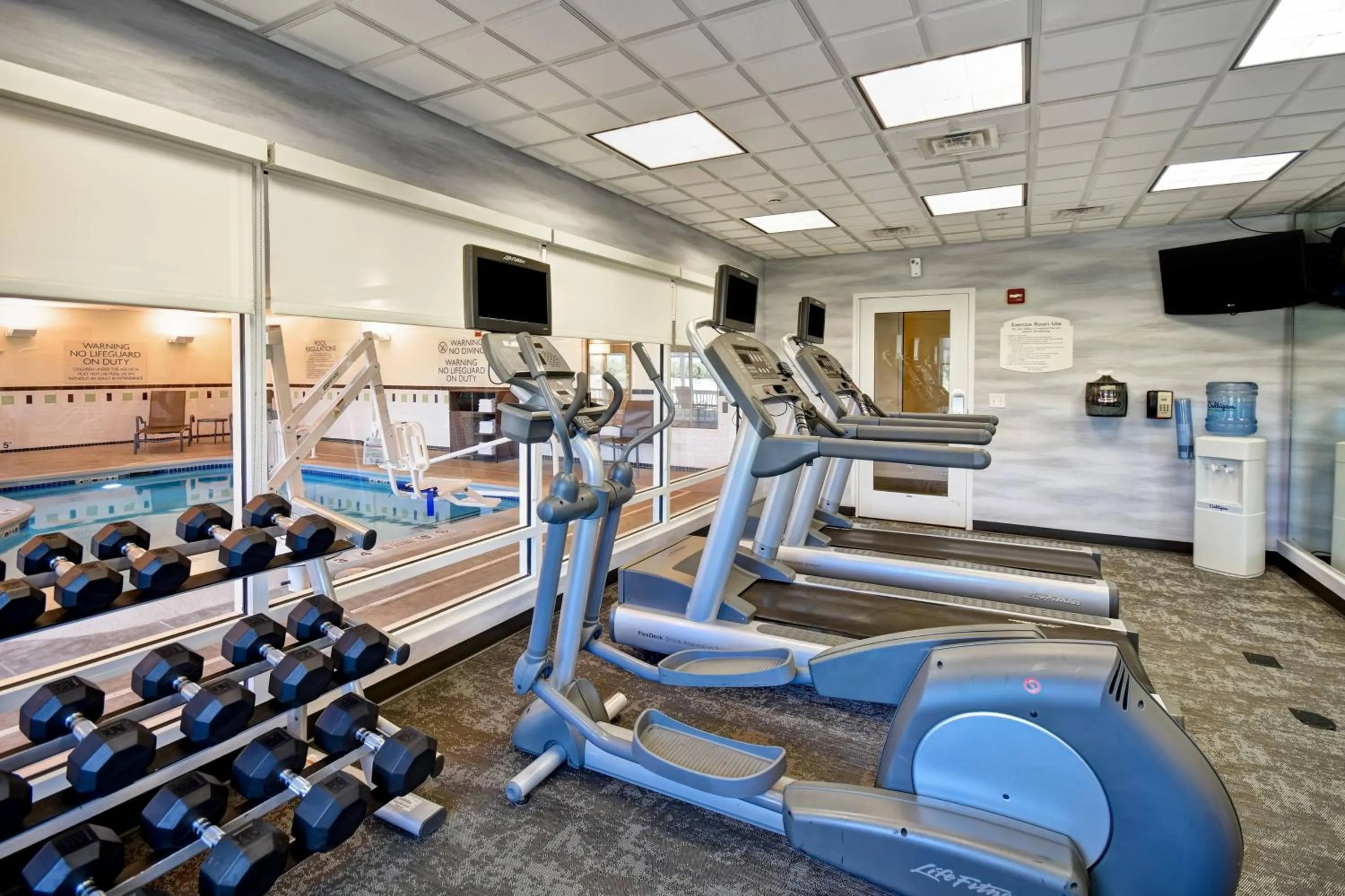 Fitness centre/facilities in Fairfield Inn and Suites by Marriott North Platte