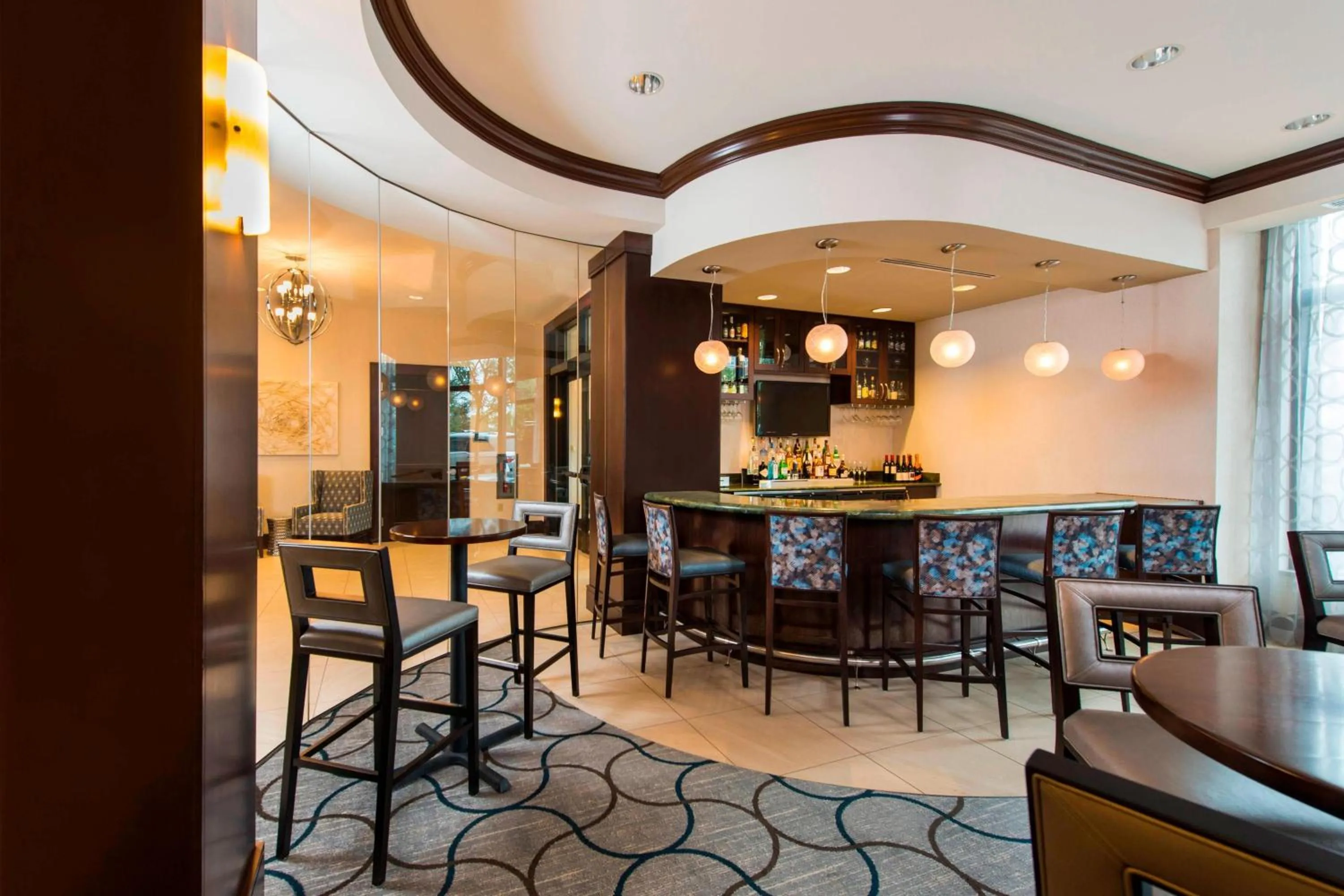 Lounge or bar in Residence Inn by Marriott Portsmouth Downtown