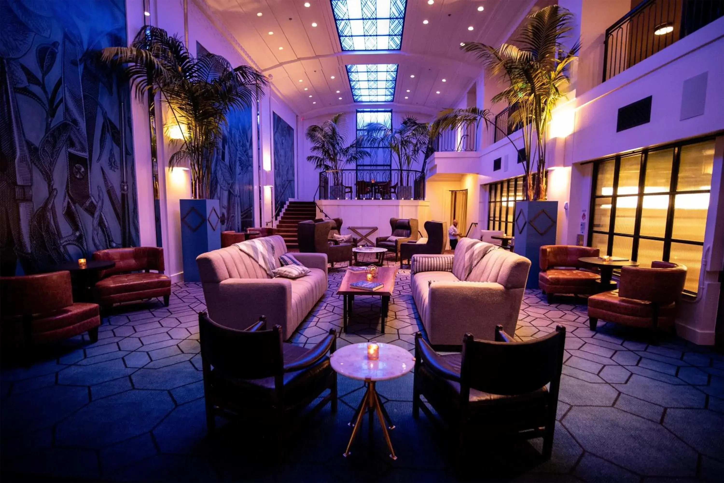 Lobby or reception in Hotel Theodore Seattle Downtown, Tapestry by Hilton Lobby or reception in Hotel Theodore Seattle Downtown, Tapestry by Hilton