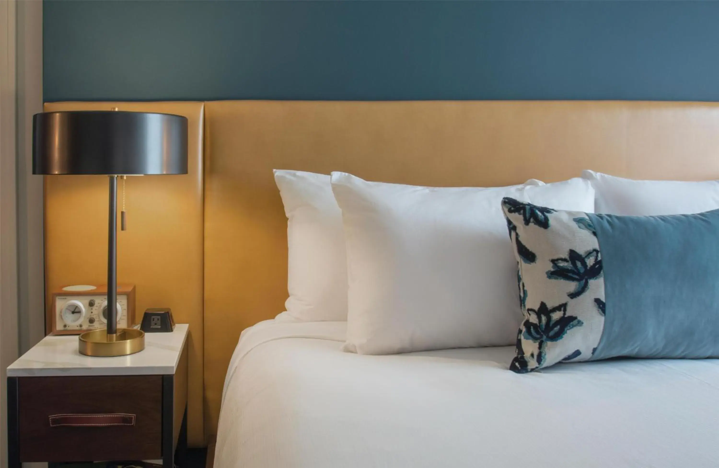 Bed in Hotel Theodore Seattle Downtown, Tapestry by Hilton Bed in Hotel Theodore Seattle Downtown, Tapestry by Hilton