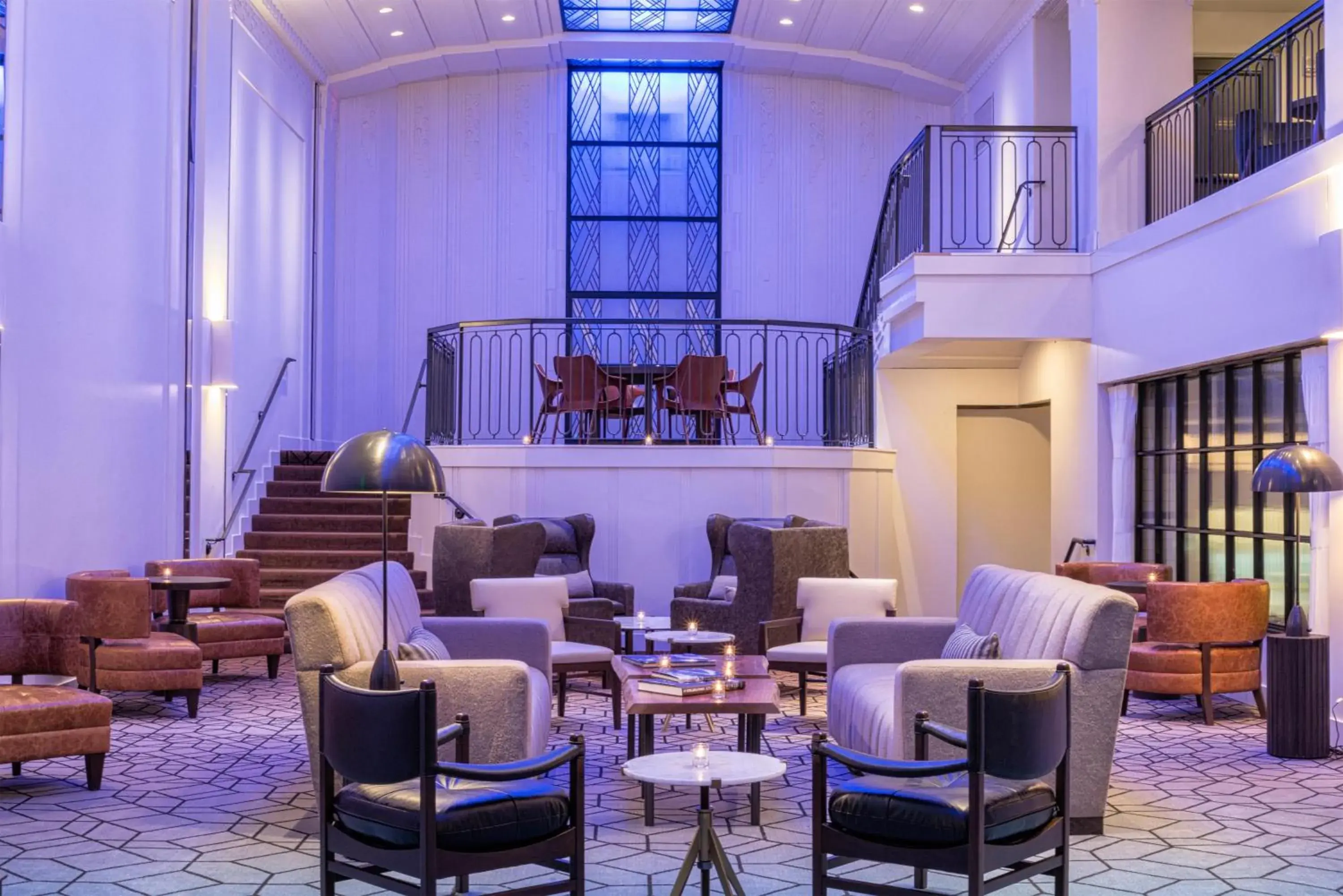 Lobby or reception in Hotel Theodore Seattle Downtown, Tapestry by Hilton Lobby or reception in Hotel Theodore Seattle Downtown, Tapestry by Hilton