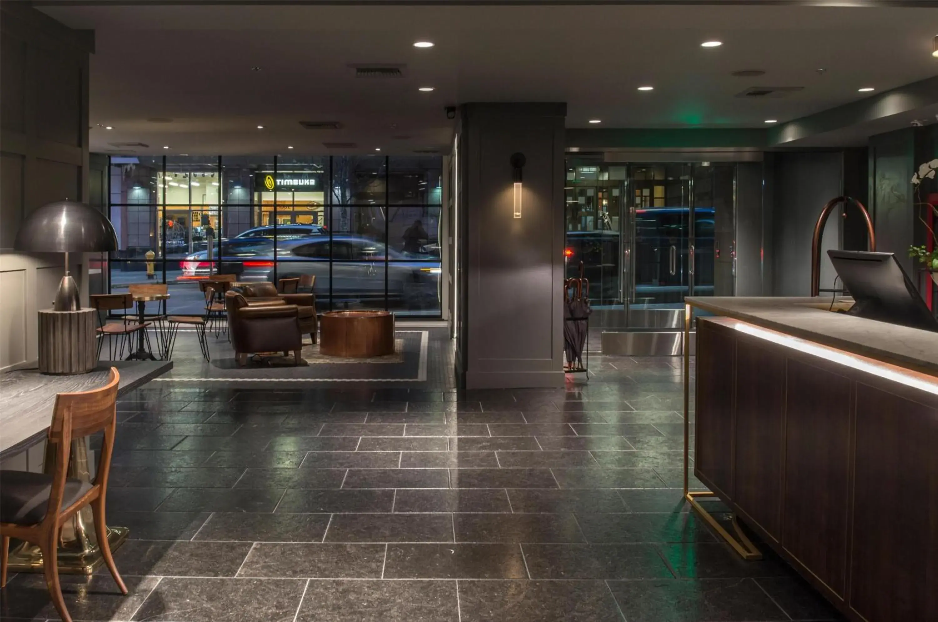 Lobby or reception in Hotel Theodore Seattle Downtown, Tapestry by Hilton Lobby or reception in Hotel Theodore Seattle Downtown, Tapestry by Hilton