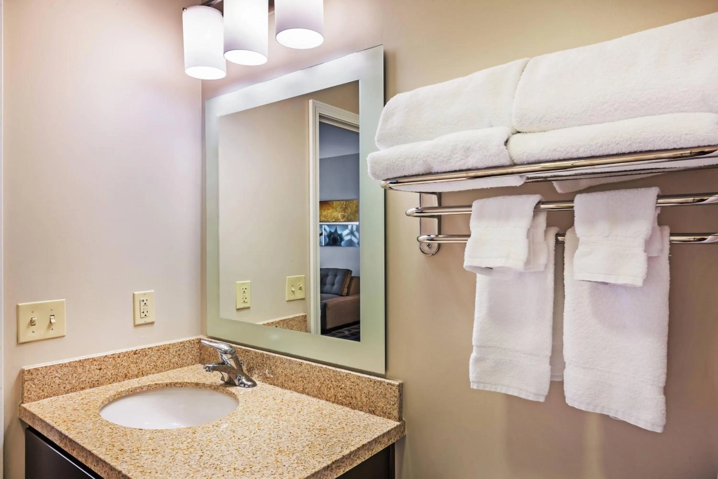Bathroom in TownePlace Suites by Marriott Tulsa North/Owasso