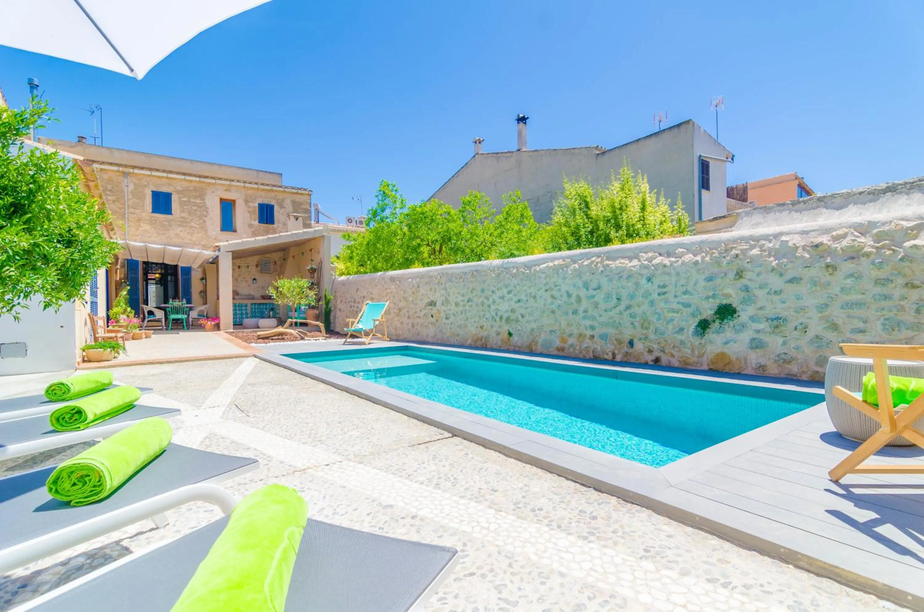 Swimming pool in Ca Na Siona