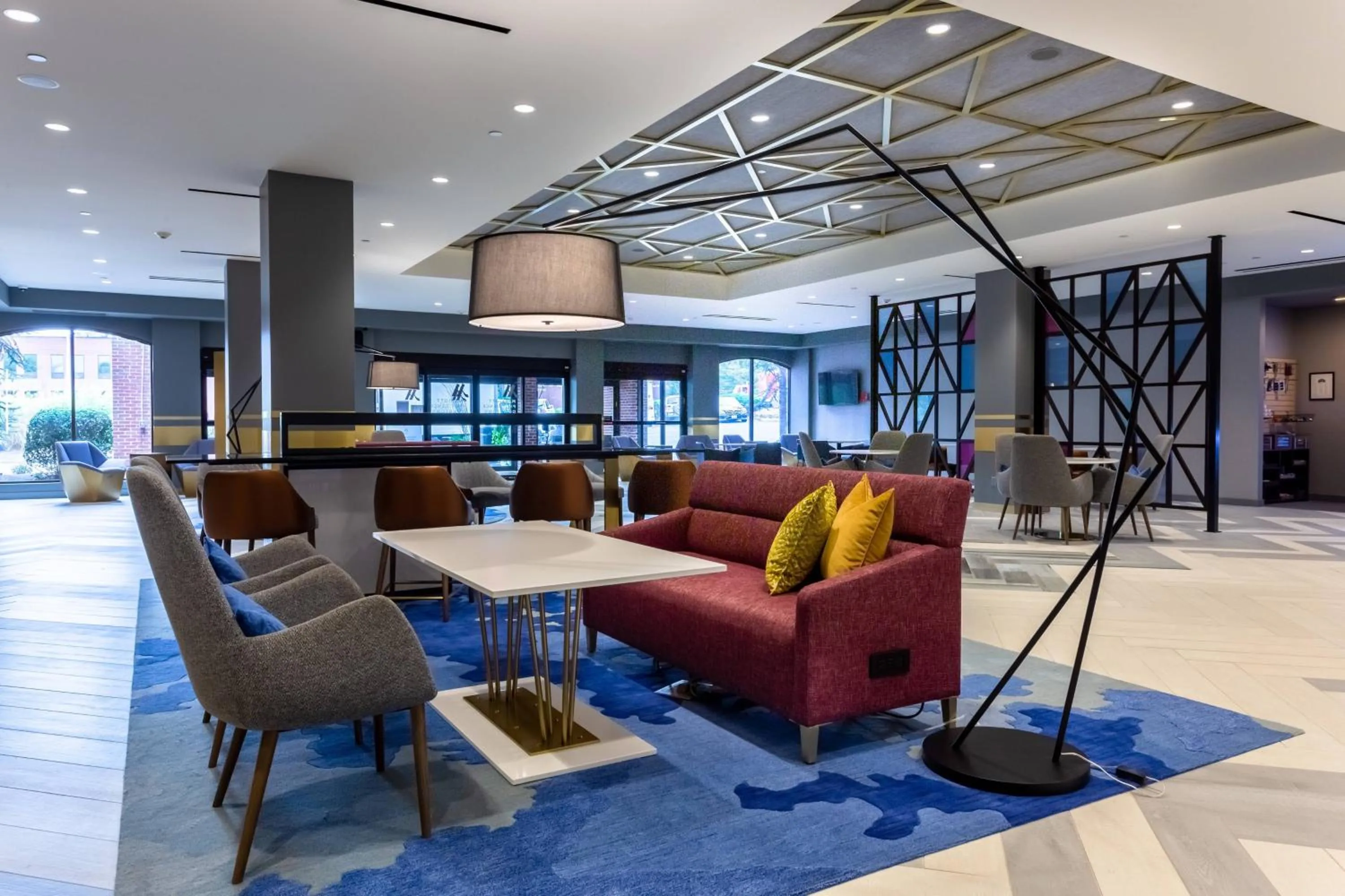 Lobby or reception in Marriott Providence Downtown