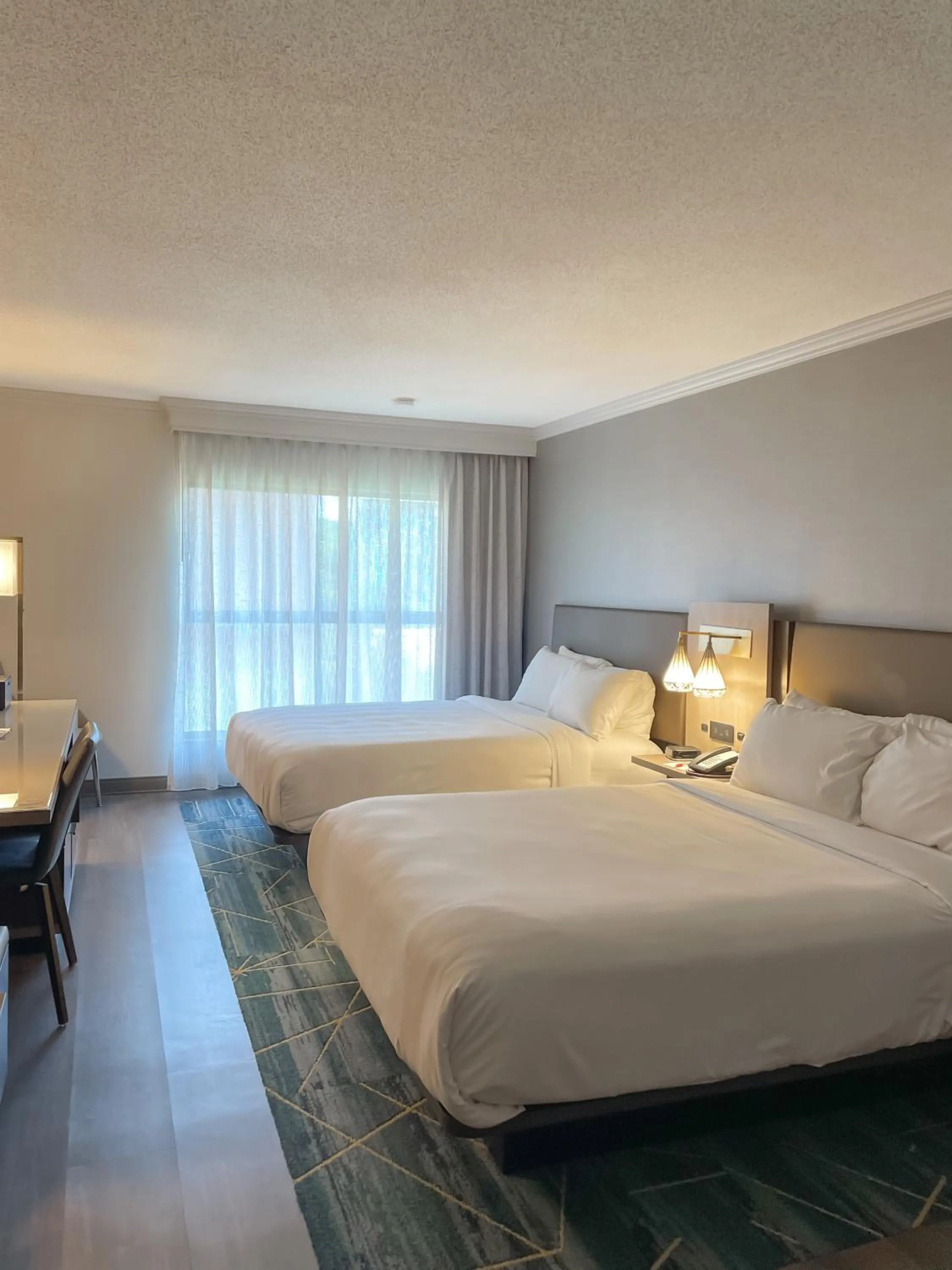 Bed in Marriott Providence Downtown