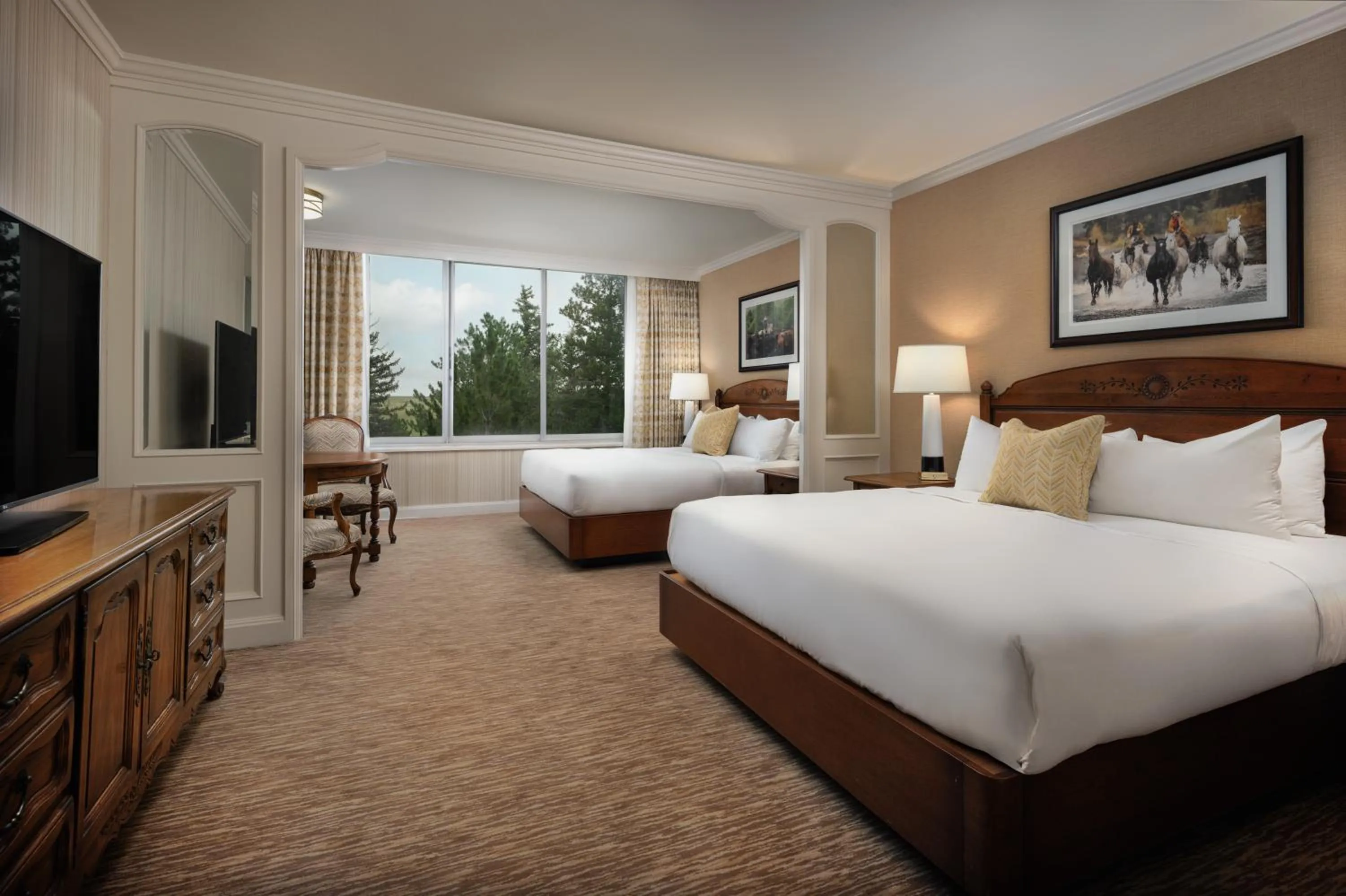 Bed in Little America Hotel & Resort Cheyenne